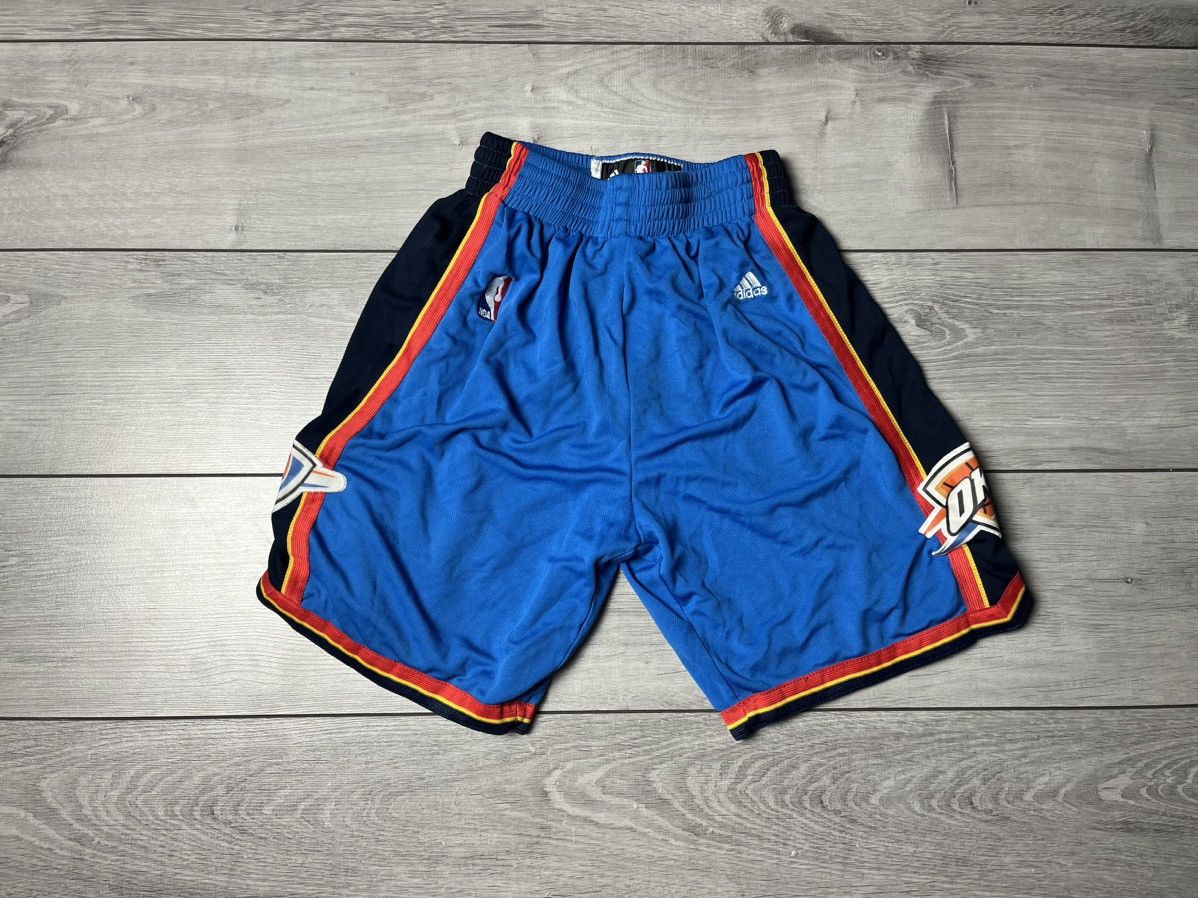 Adidas Adidas NBA Oklahoma thunder shorts basketball size Medium Size US 32 / EU 48 - 1 Thumbnail