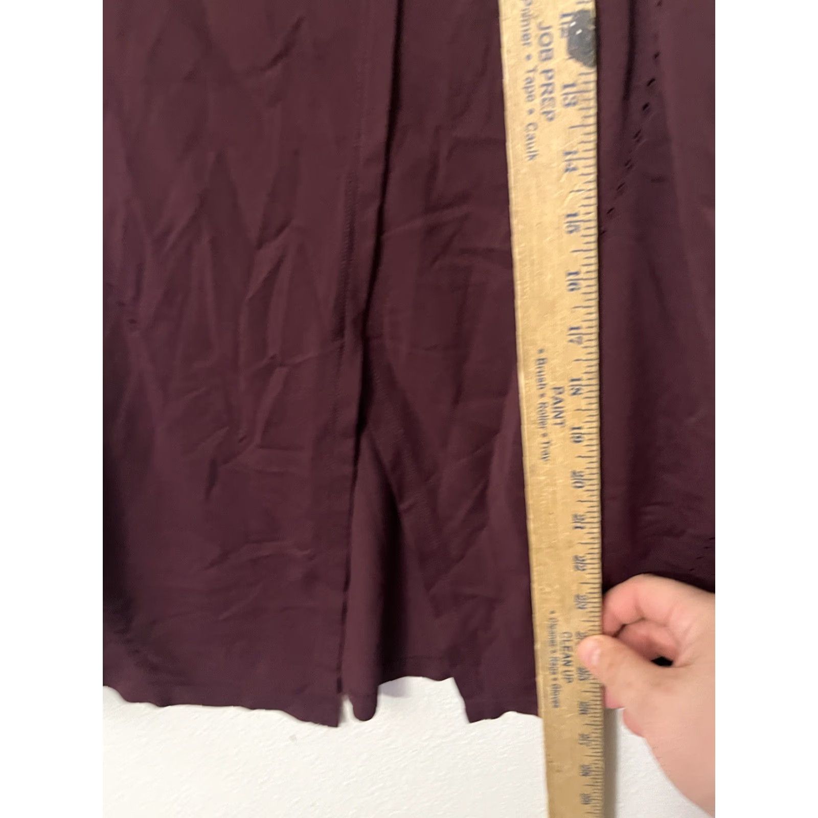 Athleta ATHLETA Foothill Top Sleeveless Crew Neck Split Back 79285 Maroon S Size S / US 4 / IT 40 - 5 Thumbnail