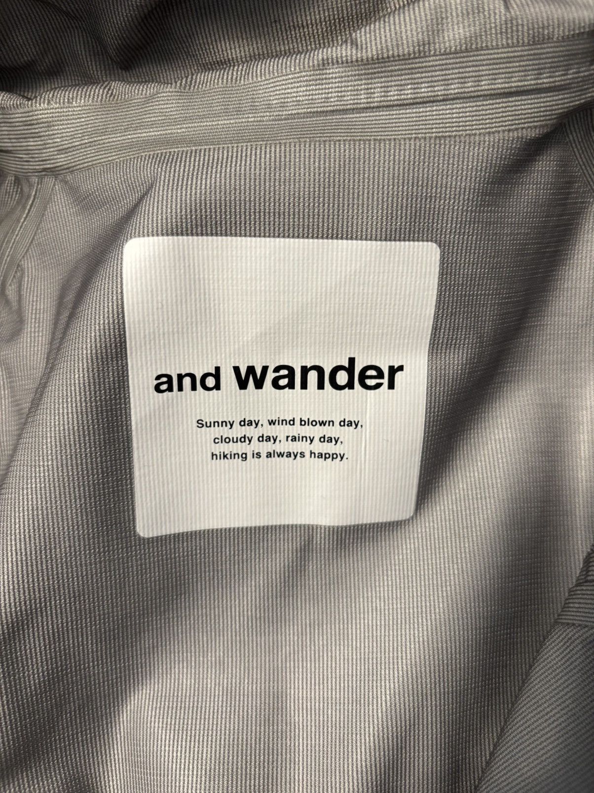 And Wander And Wander Pertex Shield Rain Jacket Size US M / EU 48-50 / 2 - 6 Thumbnail