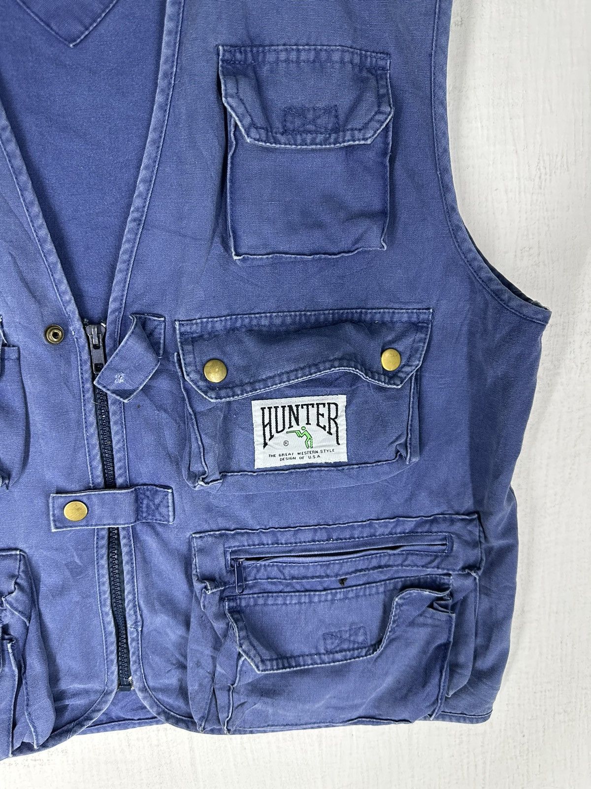 Hunter × If Six Was Nine × Vintage Vintage Vest Hunter The Great Western Style Design Of USA Size US L / EU 52-54 / 3 - 2 Thumbnail