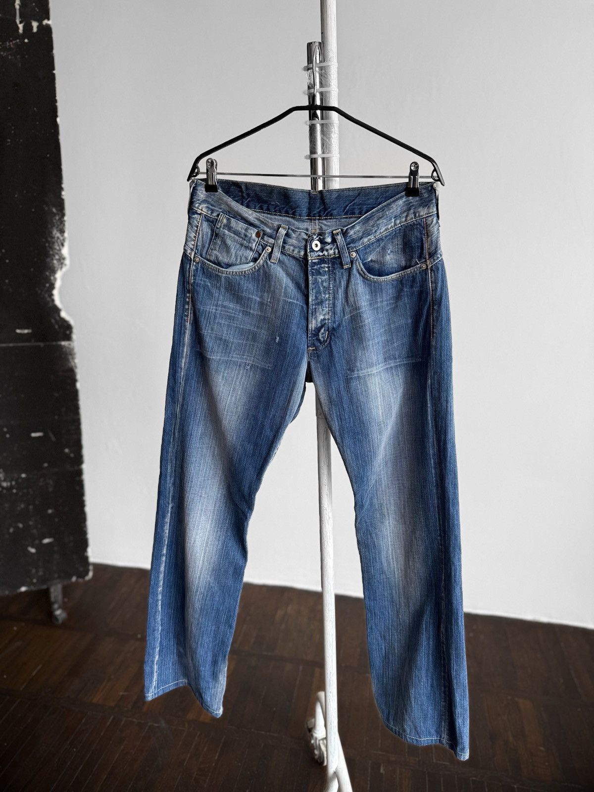 G-Star G-Star Raw Mens Vintage Y2K Blue Wide Leg Baggy Denim Jeans Size US 34 / EU 50 - 1 Thumbnail
