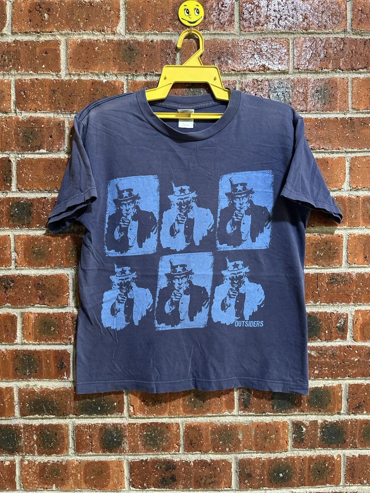 Vintage Vintage Outsiders Sun Faded Tee Size US S / EU 44-46 / 1 - 1 Thumbnail