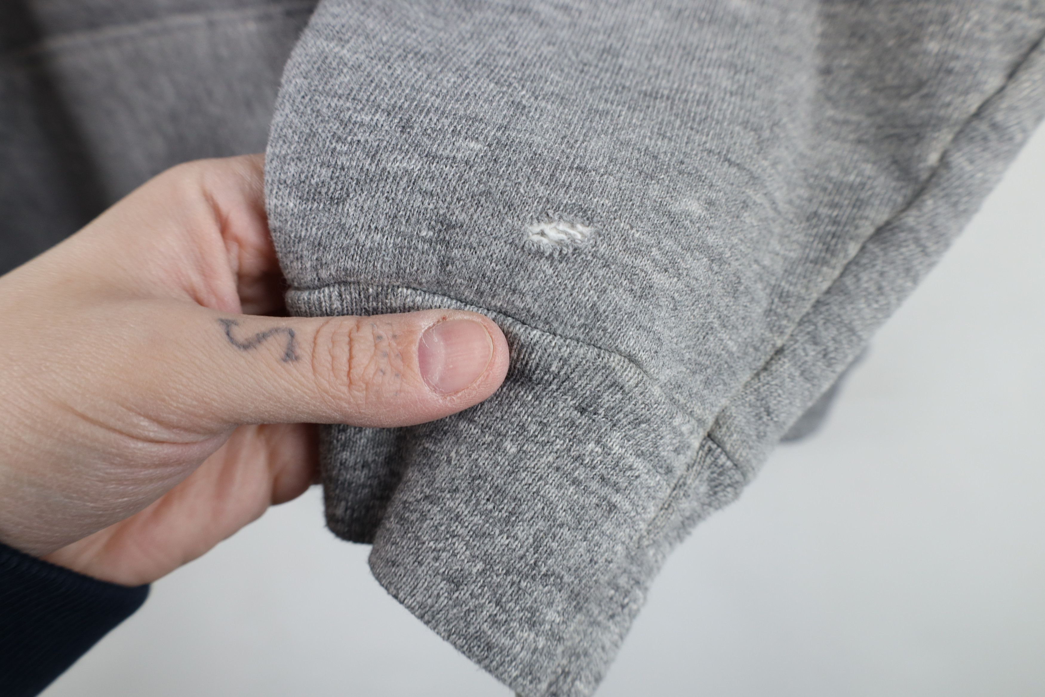 Russell Athletic × Vintage Vintage 70s Russell Athletic Hoodie Sweatshirt Gray USA Size US M / EU 48-50 / 2 - 4 Thumbnail