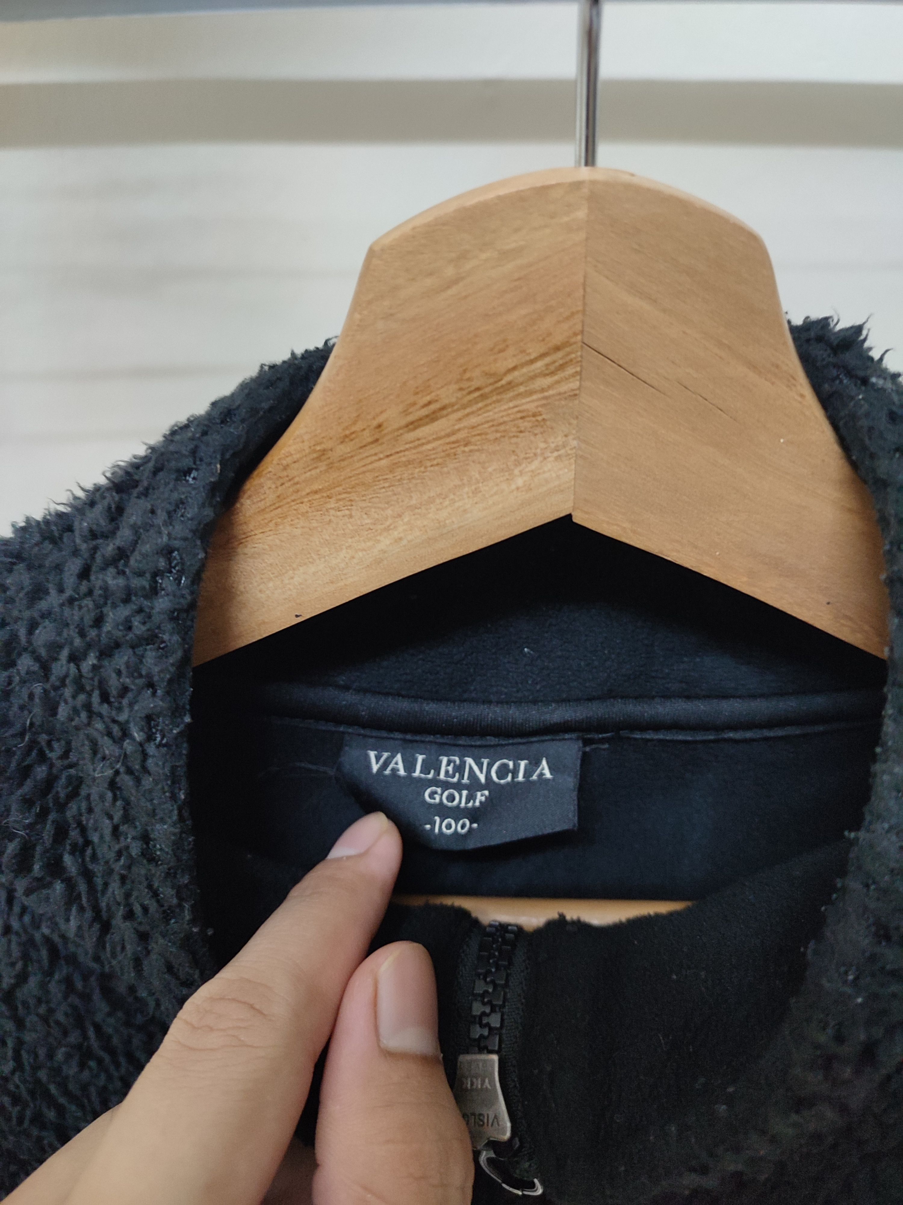 Vintage Vintage Valencia Golf Zip Up Fleece Jacket Size US L / EU 52-54 / 3 - 10 Thumbnail