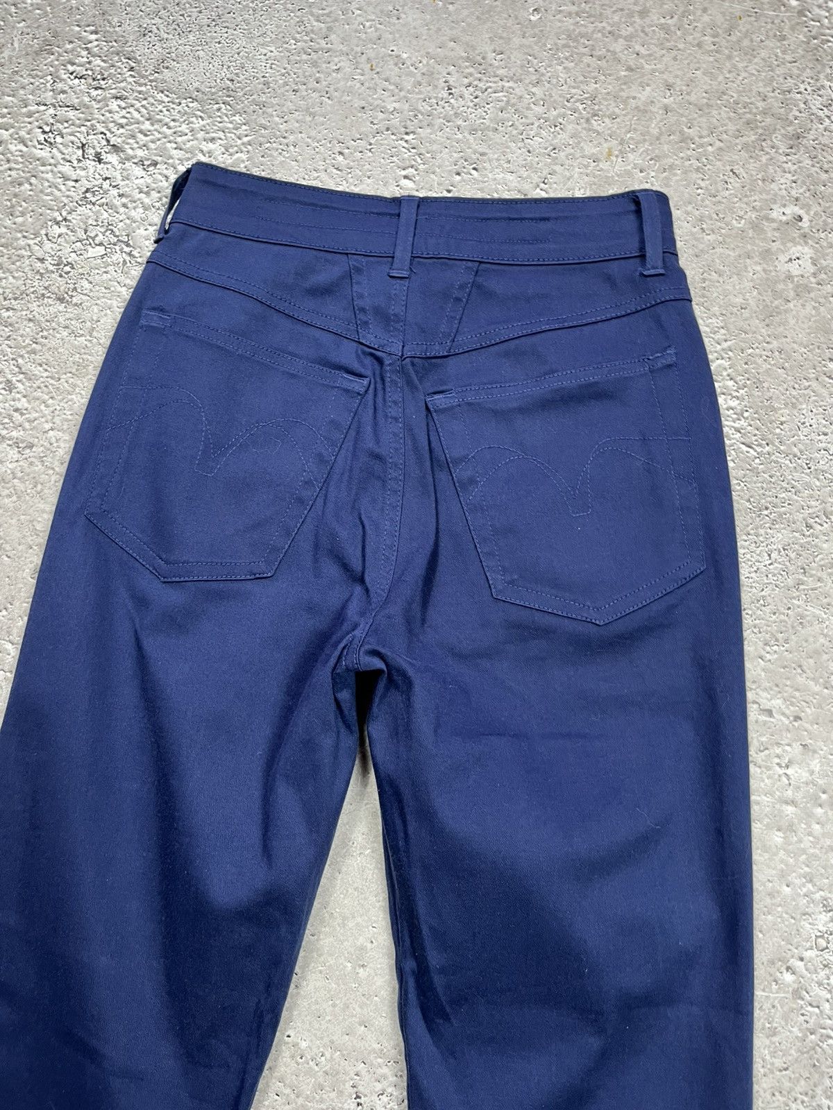 Marithe + Francois Girbaud Marithe Francois Girbaud Navy Slim Fit Stretch Pants Italy Size 24" / US 00 / IT 34 - 13 Thumbnail