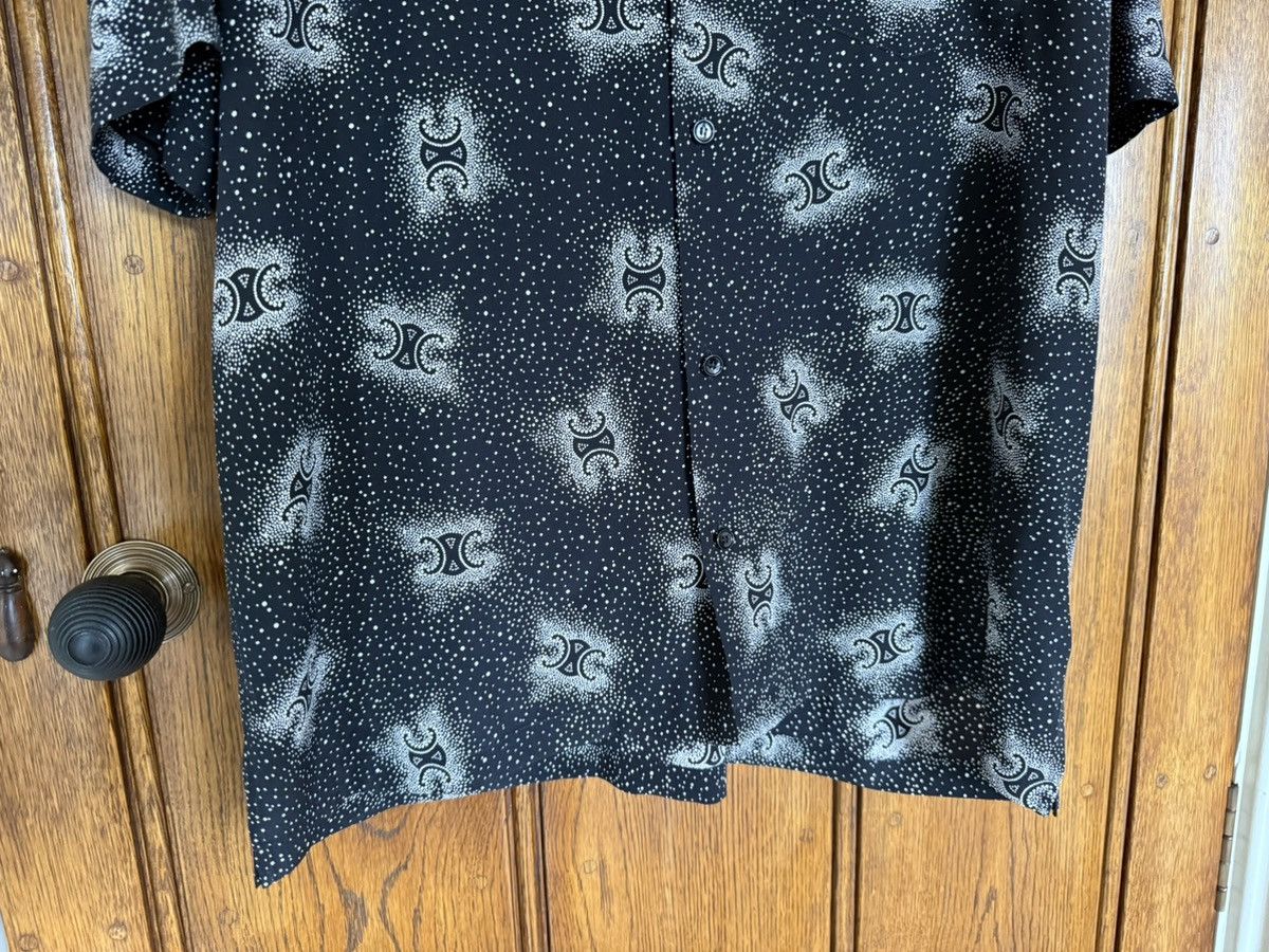 Celine $1.45k SS25 Celine 💯% silk Hawaiian shirt Hedi 39 sample Size US M / EU 48-50 / 2 - 15 Thumbnail