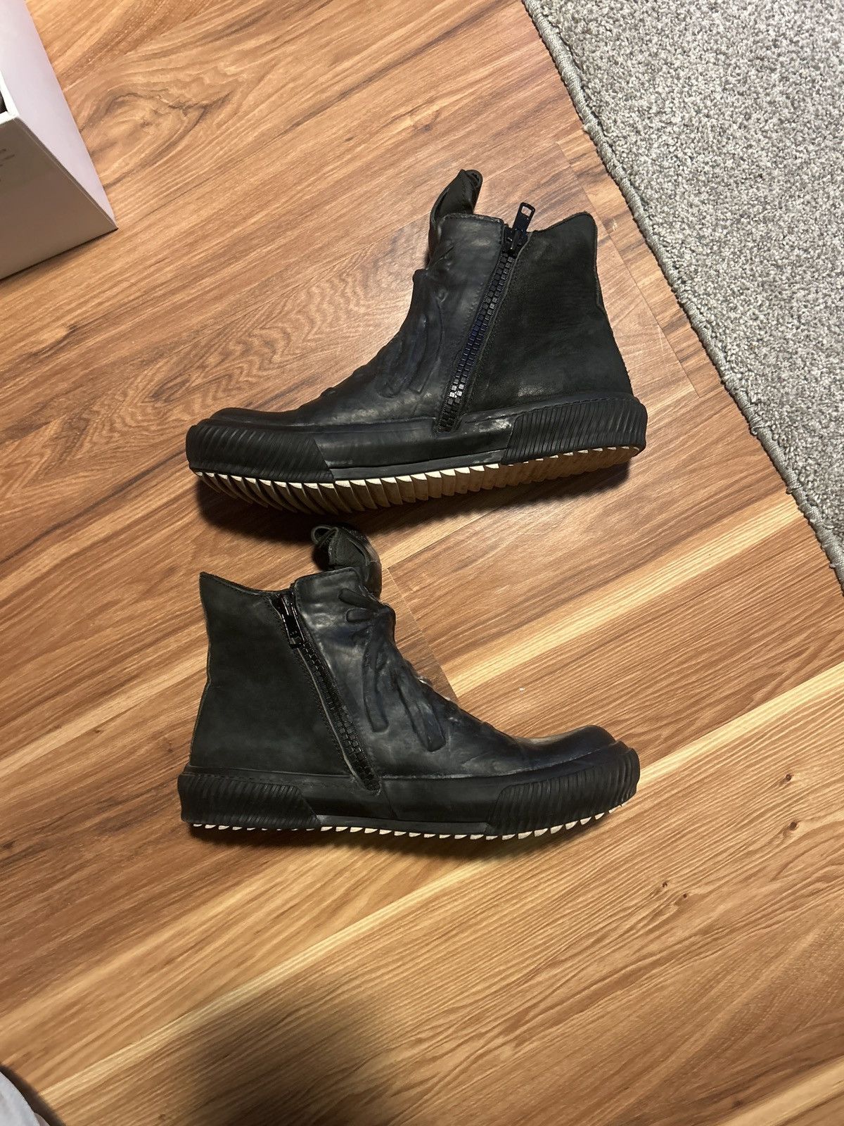 both Paris Both leather/rubber high top Size US 7 / EU 40 - 2 Thumbnail