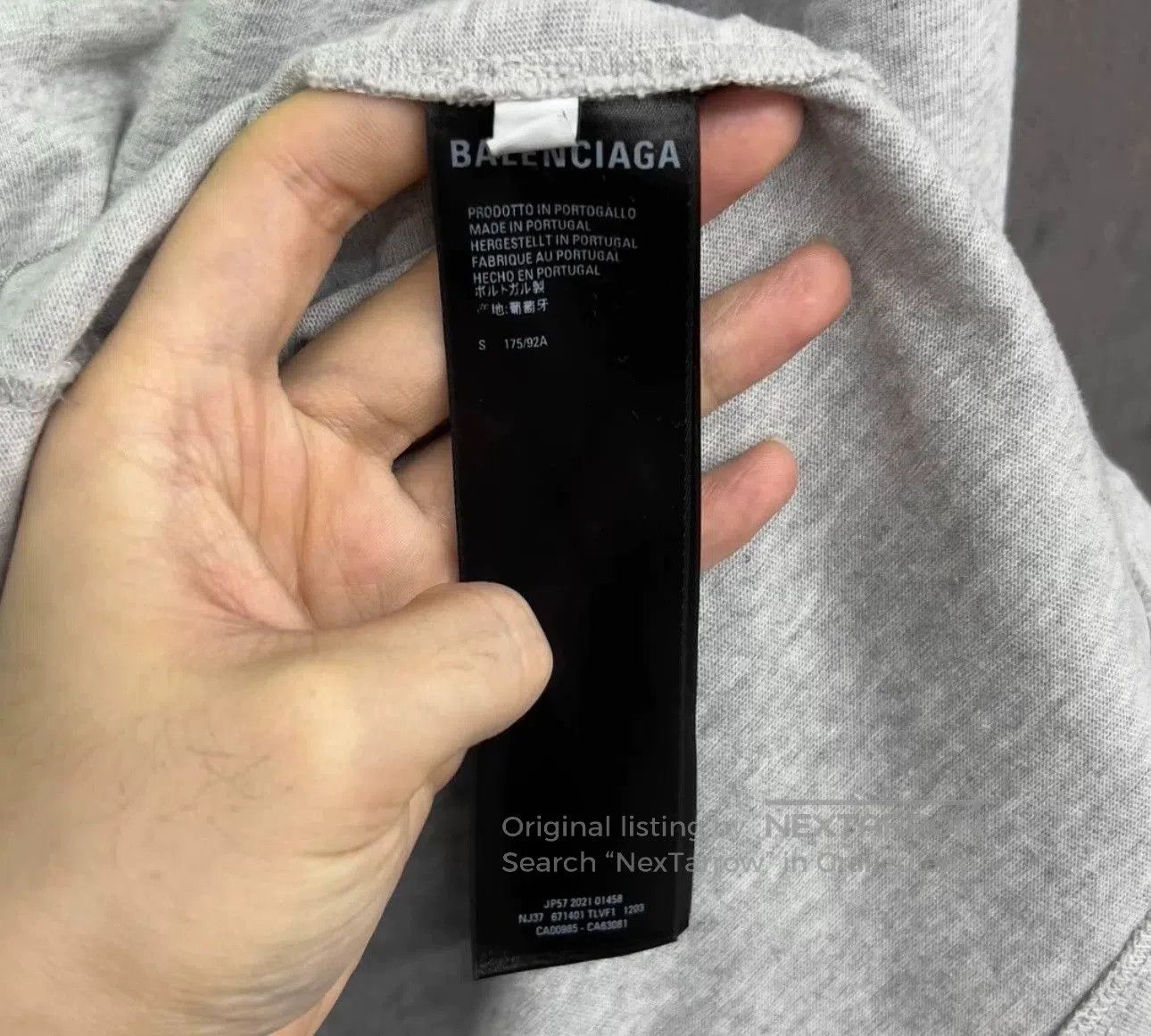 Balenciaga Balenciaga Graffiti Logo Layered Longsleeve. Size US S / EU 44-46 / 1 - 4 Thumbnail