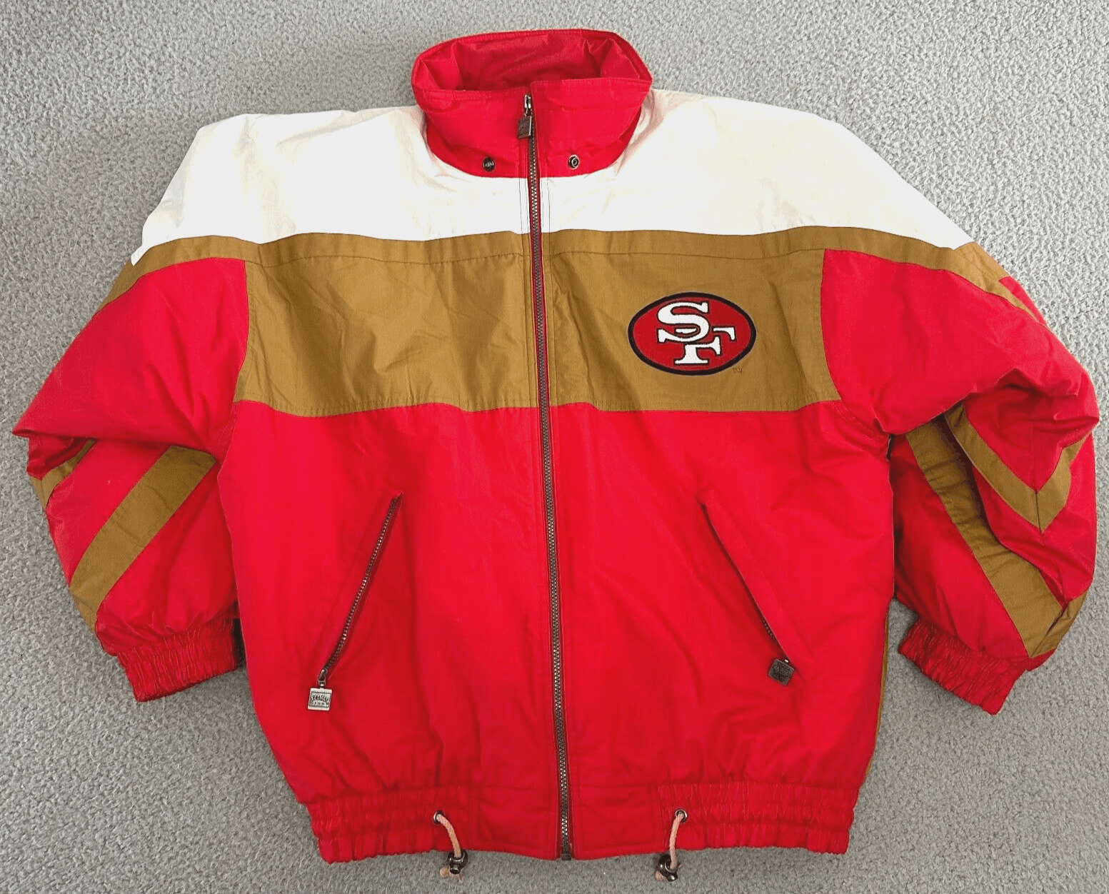 Nutmeg Vintage NFL Nutmeg San Francisco 49ers Puffer Jacket Size US XL / EU 56 / 4 - 1 Thumbnail