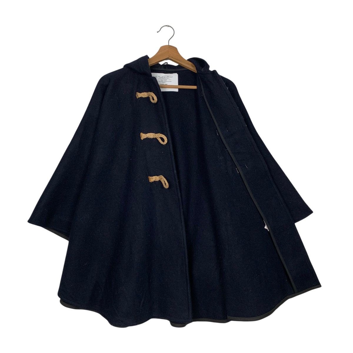 Fidelity FIDELITY by Gerald & Stewart Hooded Duffle Coat #2920-C132 Size US L / EU 52-54 / 3 - 10 Thumbnail