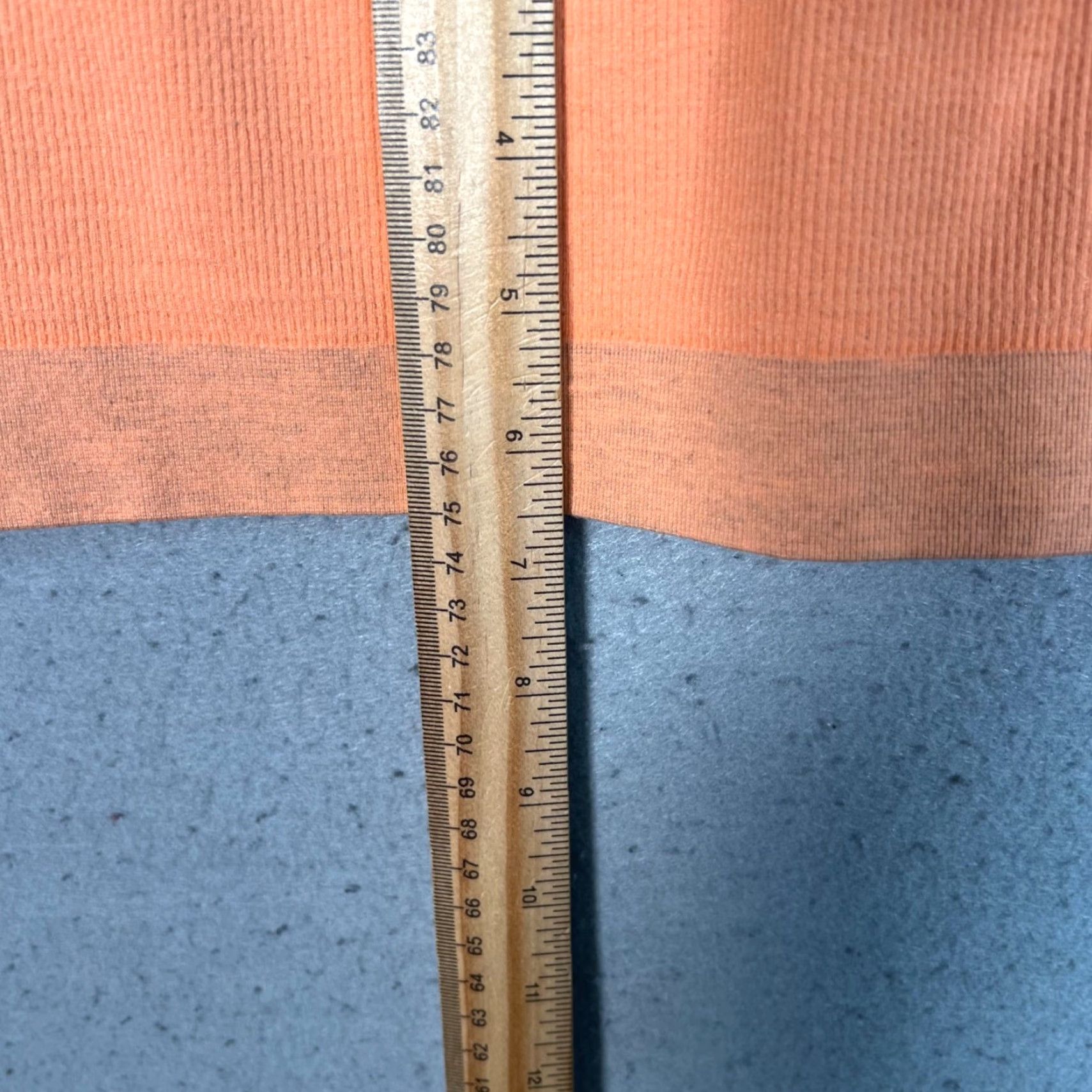 Vintage Out From Under Orange Ribbed Crop Top With Double Straps Womens Small Tank Cropped Cotton Sleeveless Size S / US 4 / IT 40 - 5 Thumbnail