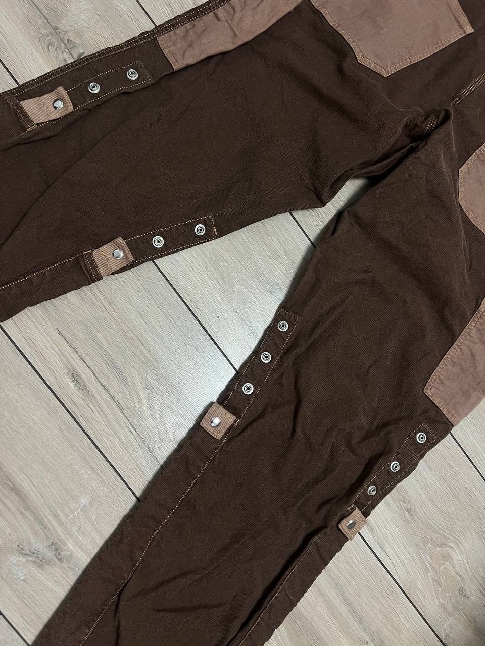 Diesel Diesel Double Knee Painters Brown Jeans D-Franky Jogg Size US 43 - 11 Thumbnail