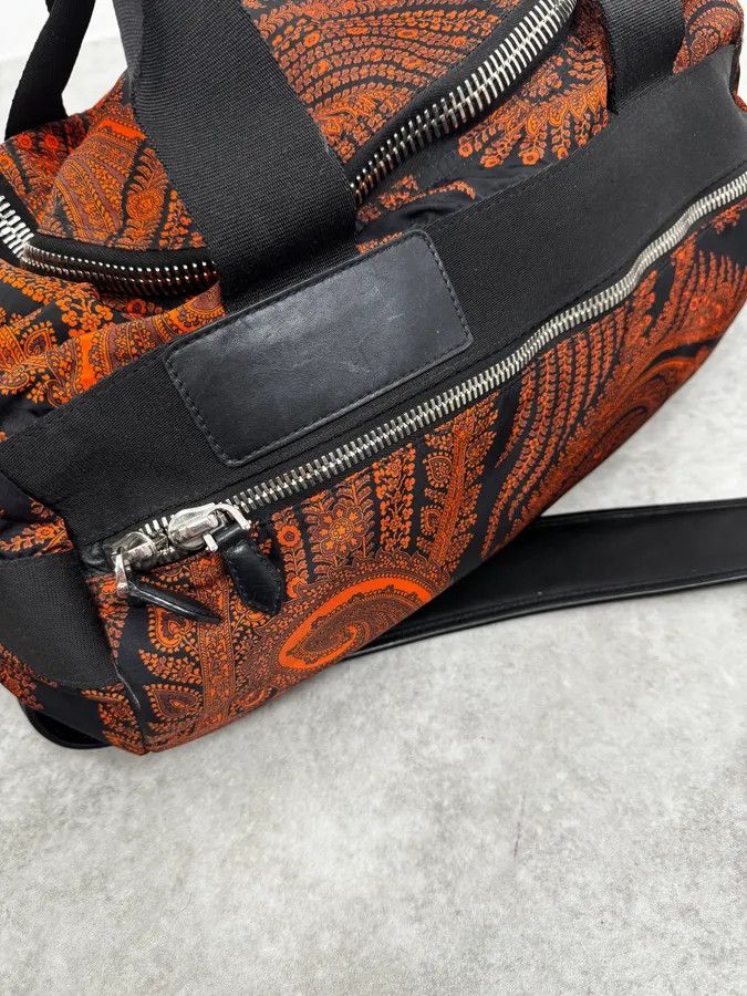 Givenchy Givenchy Black Presley Orange Handle Backpack by Riccardo Tisci Size ONE SIZE - 9 Thumbnail