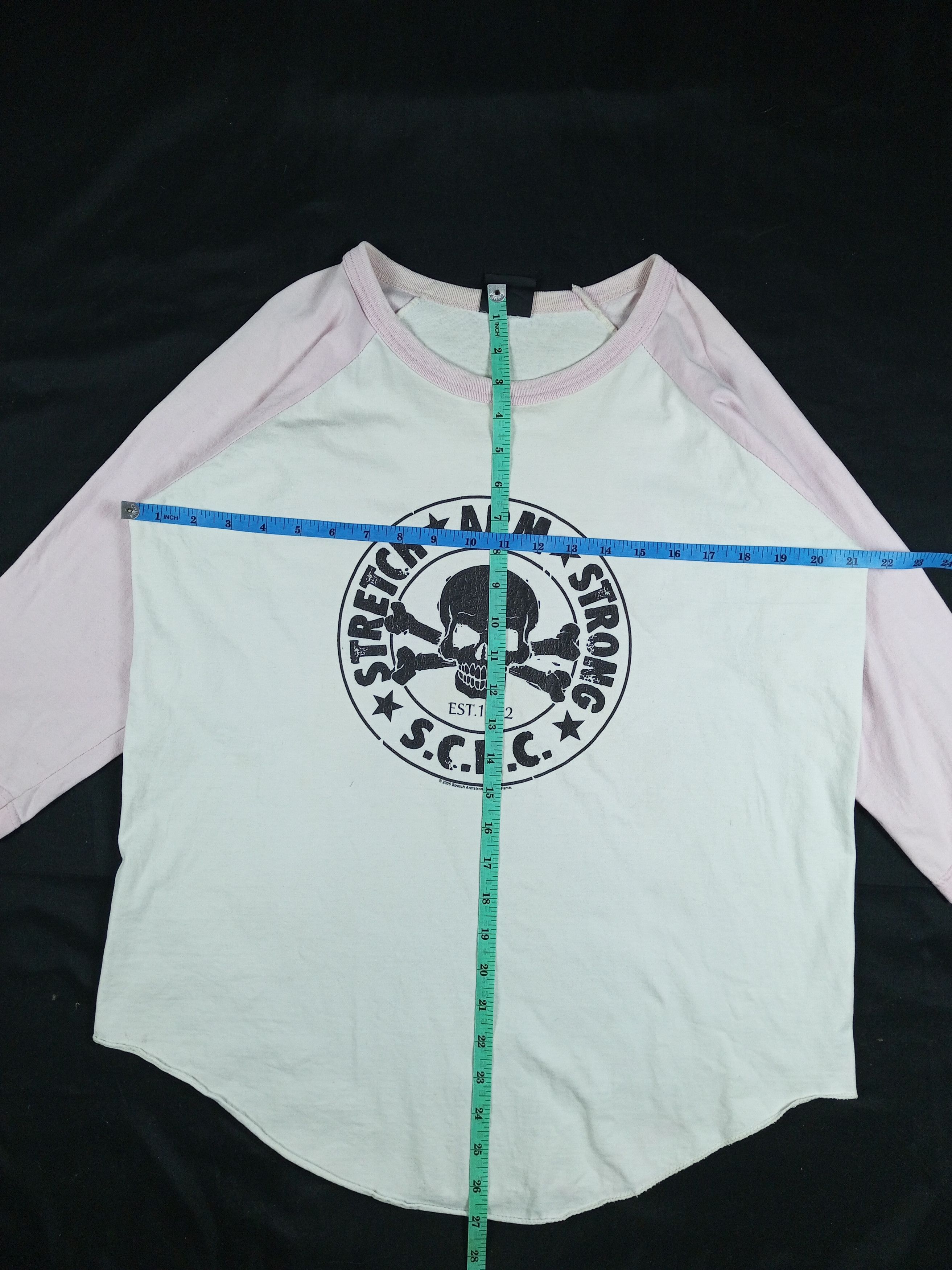 Band Tees 2005 Stretch Arm Strong Hardcore Band Raglan T-Shirt Size US M / EU 48-50 / 2 - 8 Thumbnail