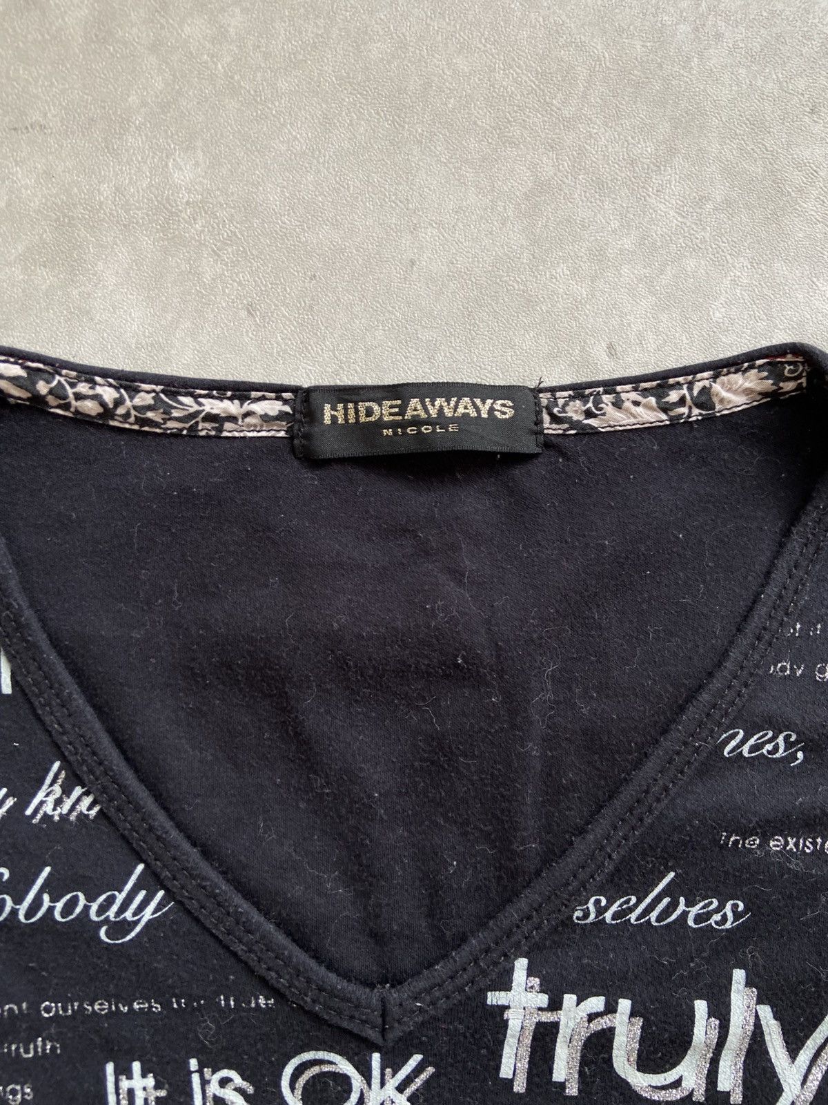 HIDEAWAYS × If Six Was Nine × Japanese Brand Hideaways Japan Longsleeve Poem Art Size US M / EU 48-50 / 2 - 3 Thumbnail