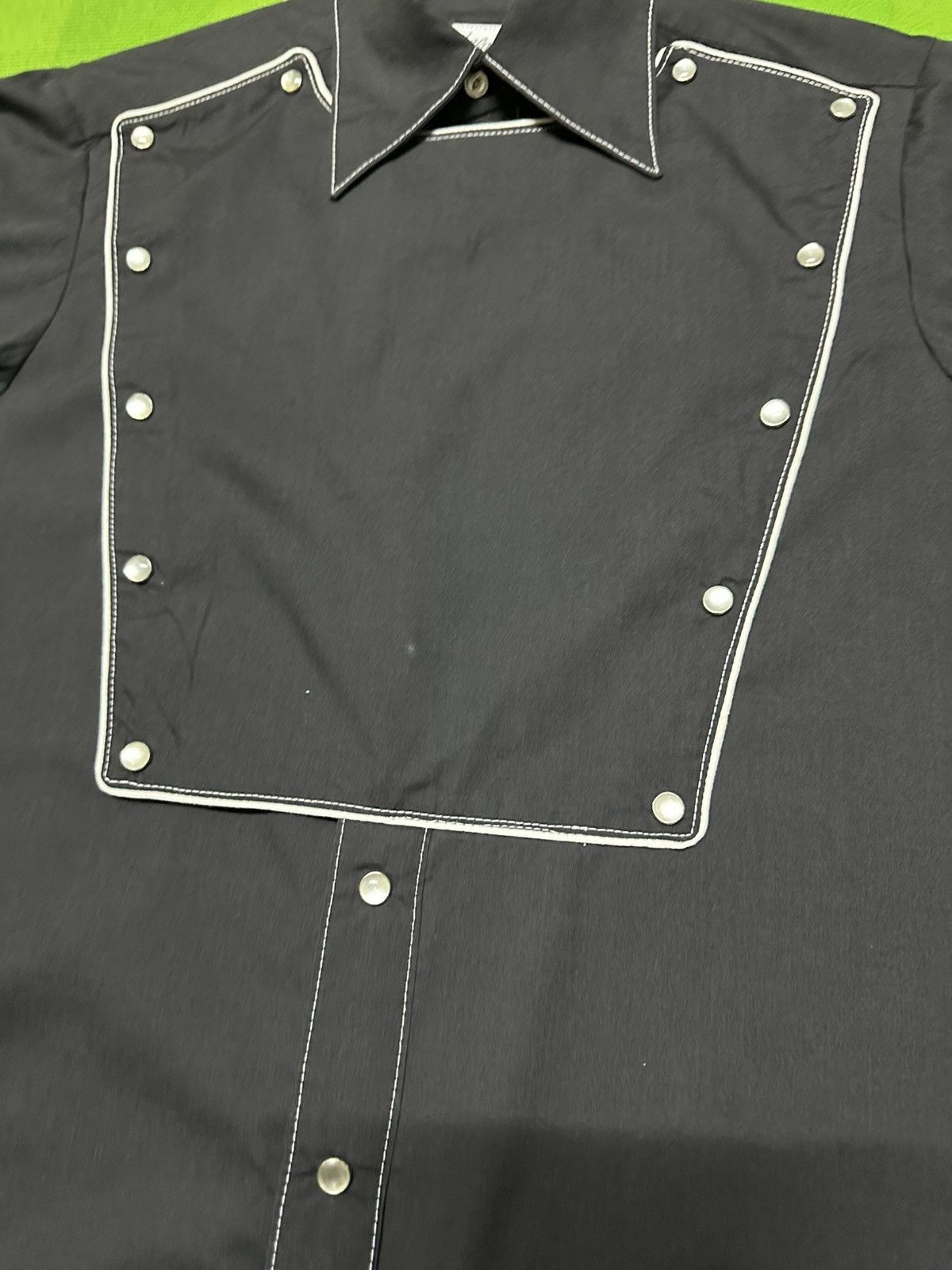 Cowboy Equipment Vtg 70s Tony Alamis western bibs shirt Size US M / EU 48-50 / 2 - 8 Thumbnail