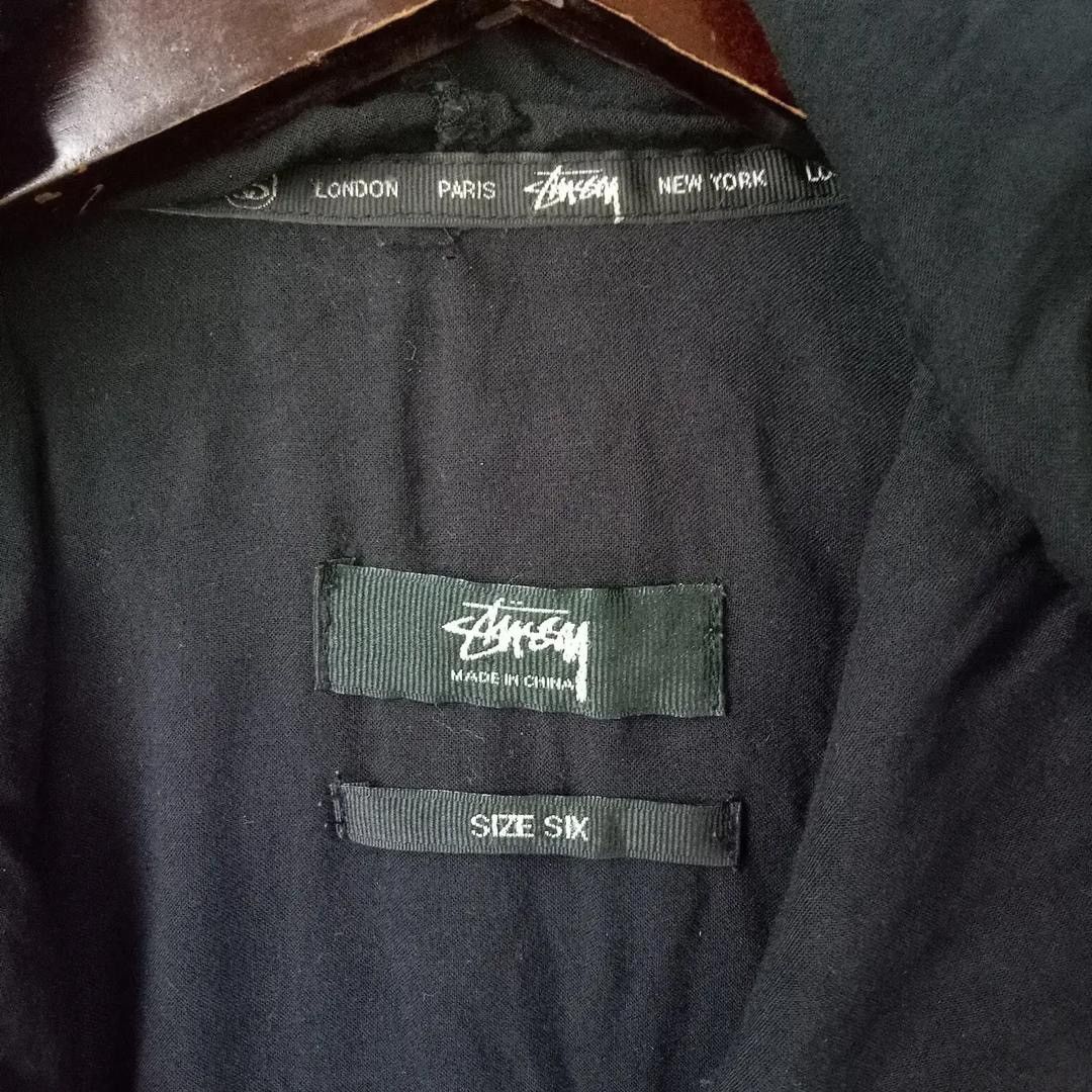 Stussy ✅ STUSSY FULLPRINT Rayon hoodies jacket hip hop rap sweater Size US M / EU 48-50 / 2 - 8 Thumbnail