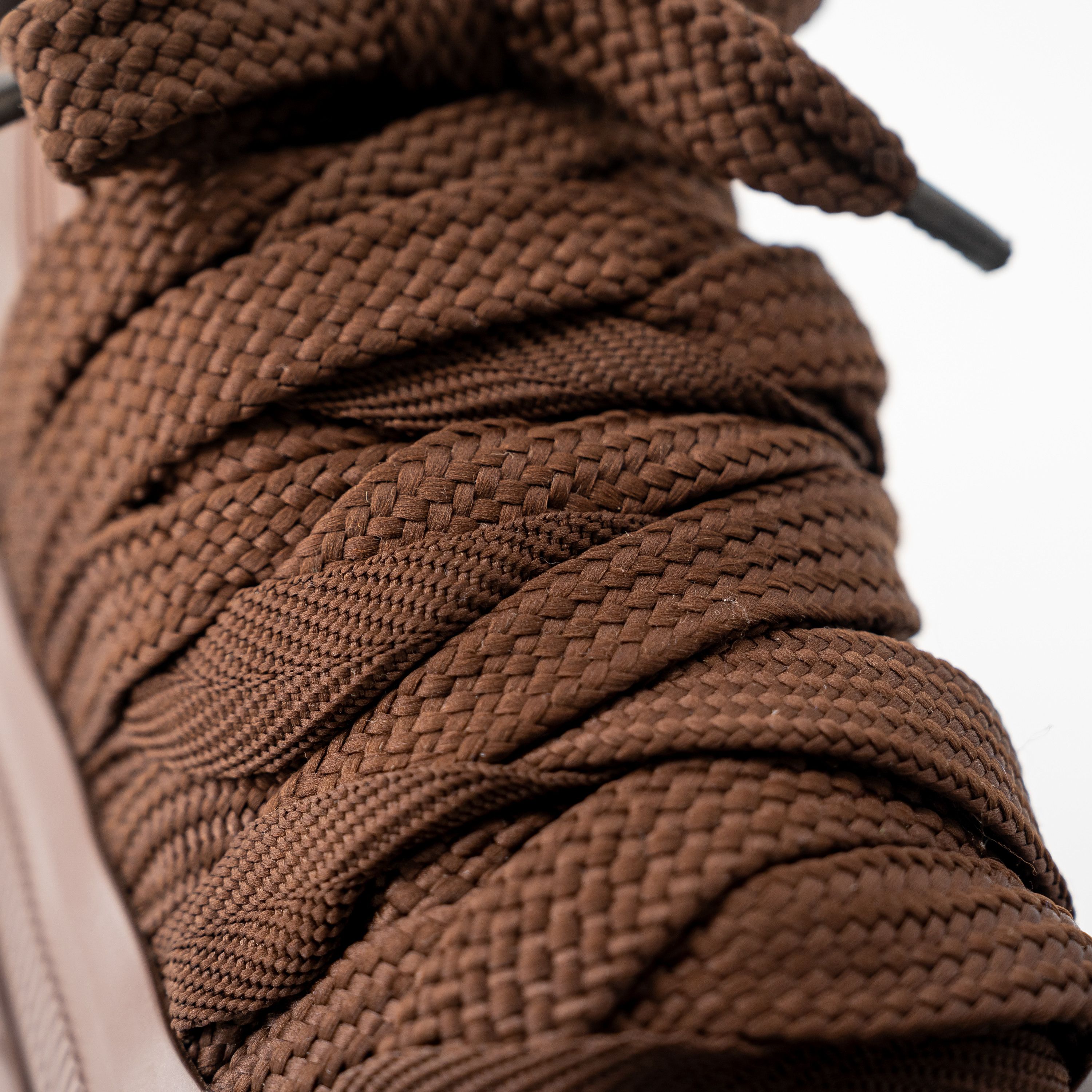 Burberry Burberry Arthur Lace Brown Sneakers Leather Earth Big Laces Size US 12 / EU 45 - 7 Thumbnail