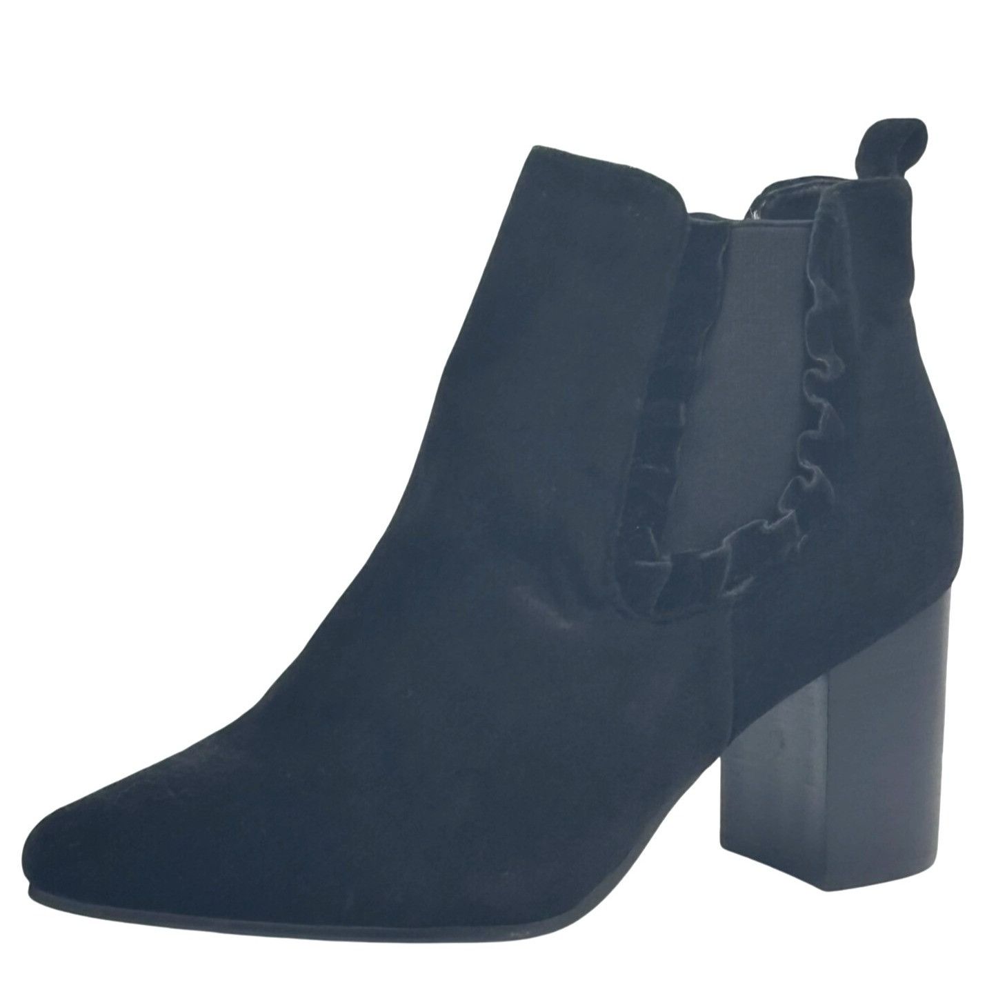 14th & Union 14th & Union Blaine Black Velvet Pointed Toe Pull-on Ankle B Size US 9 / IT 39 - 15 Thumbnail