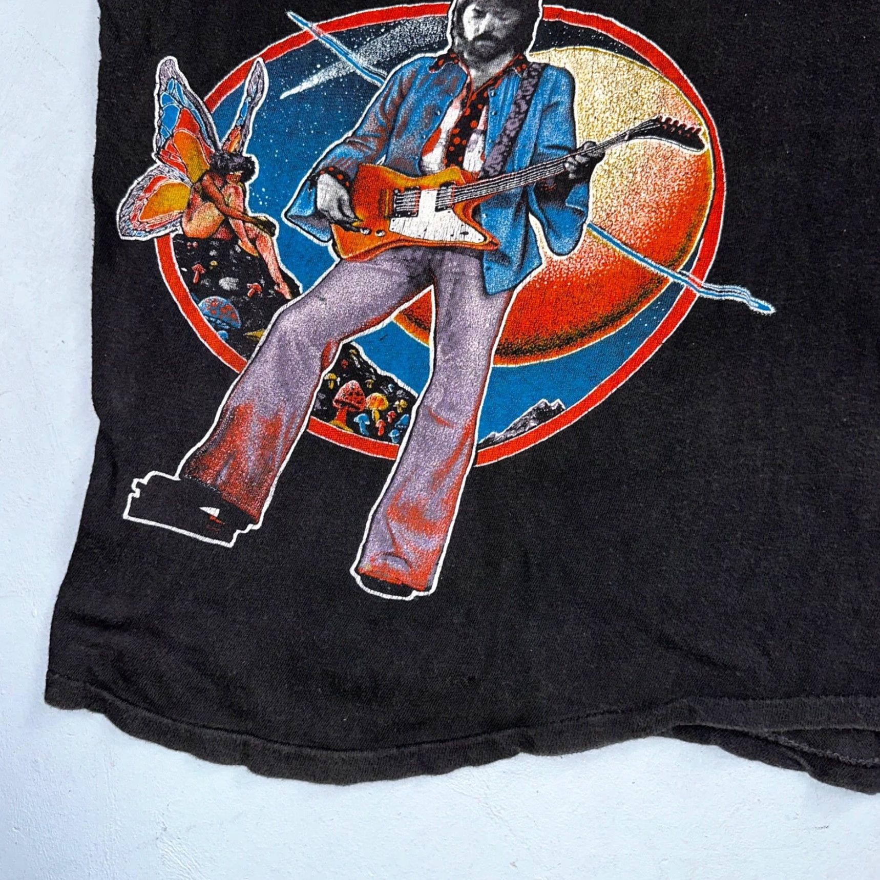 Vintage VINTAGE Eric Clapton Rock Concert 1979 Tour VTG T Shirt Band Music Classic Guitar 70s Shirt Men S Black Size US S / EU 44-46 / 1 - 4 Thumbnail
