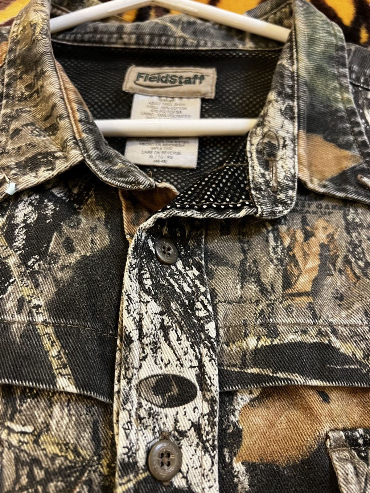 Realtree × Vintage Vintage Camo Fieldstaff Outerwear Buttonup LongSleeve Size US XL / EU 56 / 4 - 6 Thumbnail