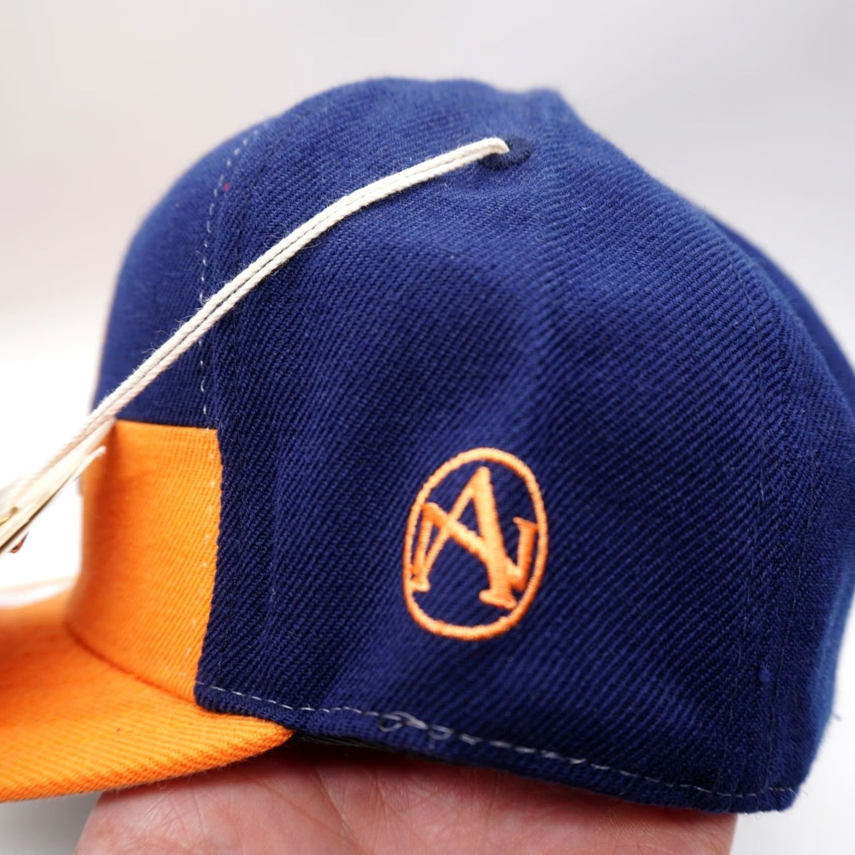 American Needle American Needle Lincoln University Hat Mens 7 3/8 Navy Orange Black Fives Fitted Size ONE SIZE - 6 Thumbnail
