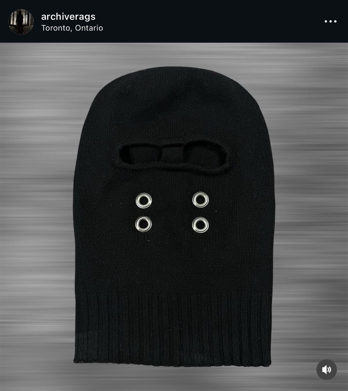 Rick Owens Rick Owens Gimp Balaclava Mask | Grailed