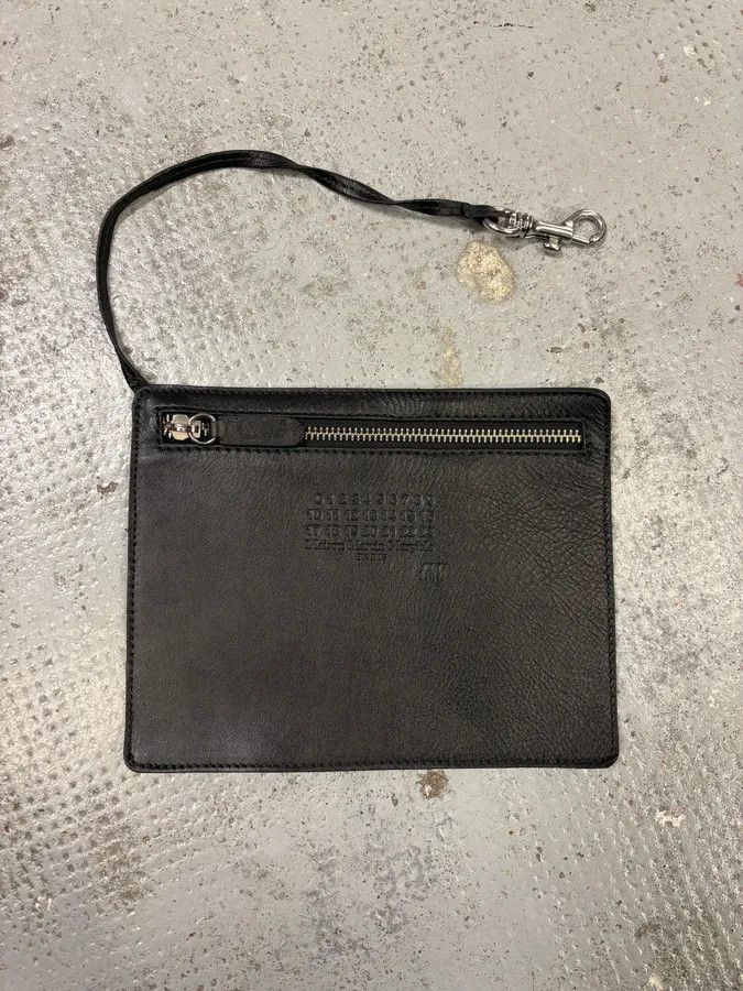 Maison Margiela 2012 Maison Margiela H&M Black Guitar Leather Bag Size ONE SIZE - 10 Thumbnail