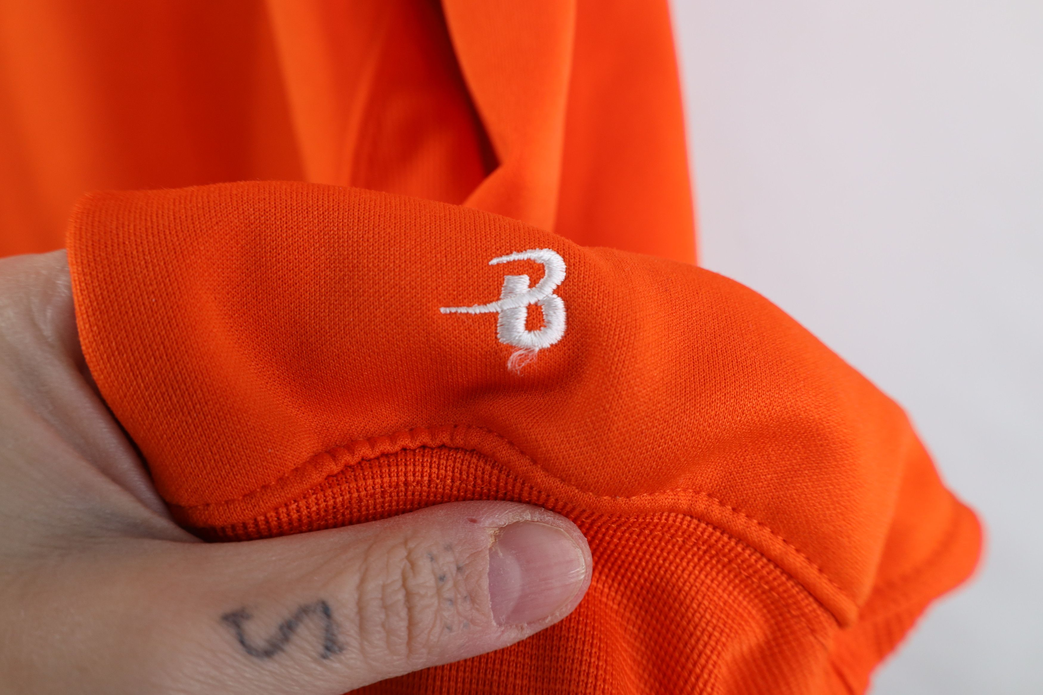 Vintage Vintage Bowling Green State University Hockey Hoodie Orange Size US L / EU 52-54 / 3 - 6 Thumbnail