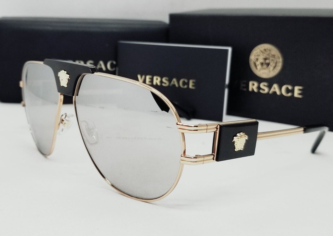 Versace VERSACE VE2252-10026G MEDUSA SUNGLASSES(566758-GZ1) Size ONE SIZE - 3 Thumbnail