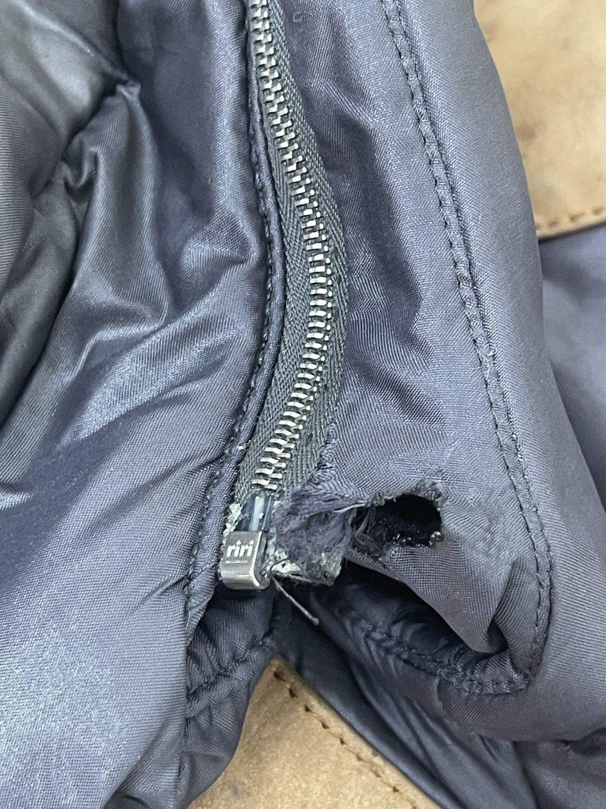 Maison Margiela AW03/04 Martin Margiela Padded Nylon Leather Jacket 7🟩0 Size US M / EU 48-50 / 2 - 25 Thumbnail