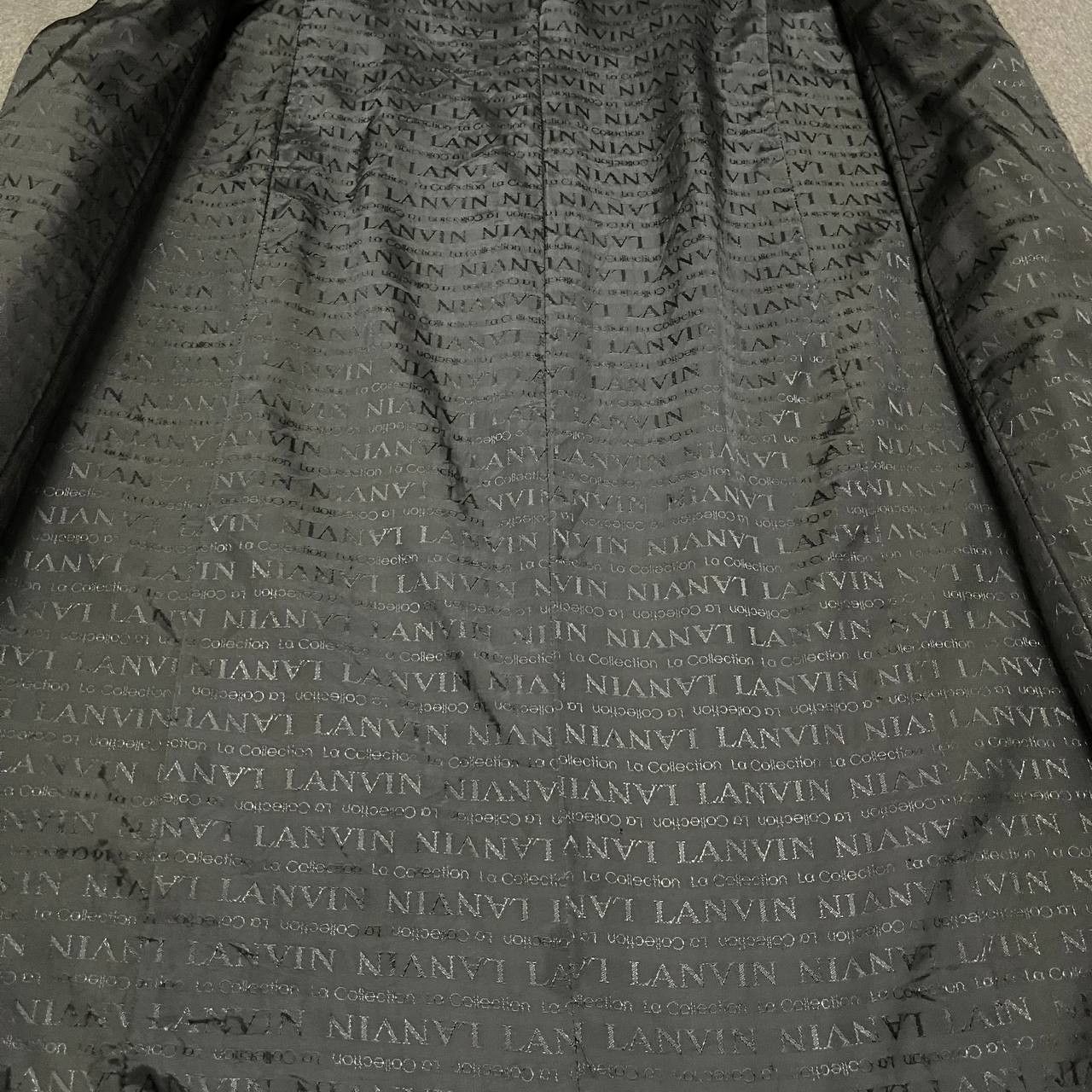 Lanvin Vintage Lanvin La Collection Cashmere Long Coat Monogram Size US M / EU 48-50 / 2 - 15 Thumbnail