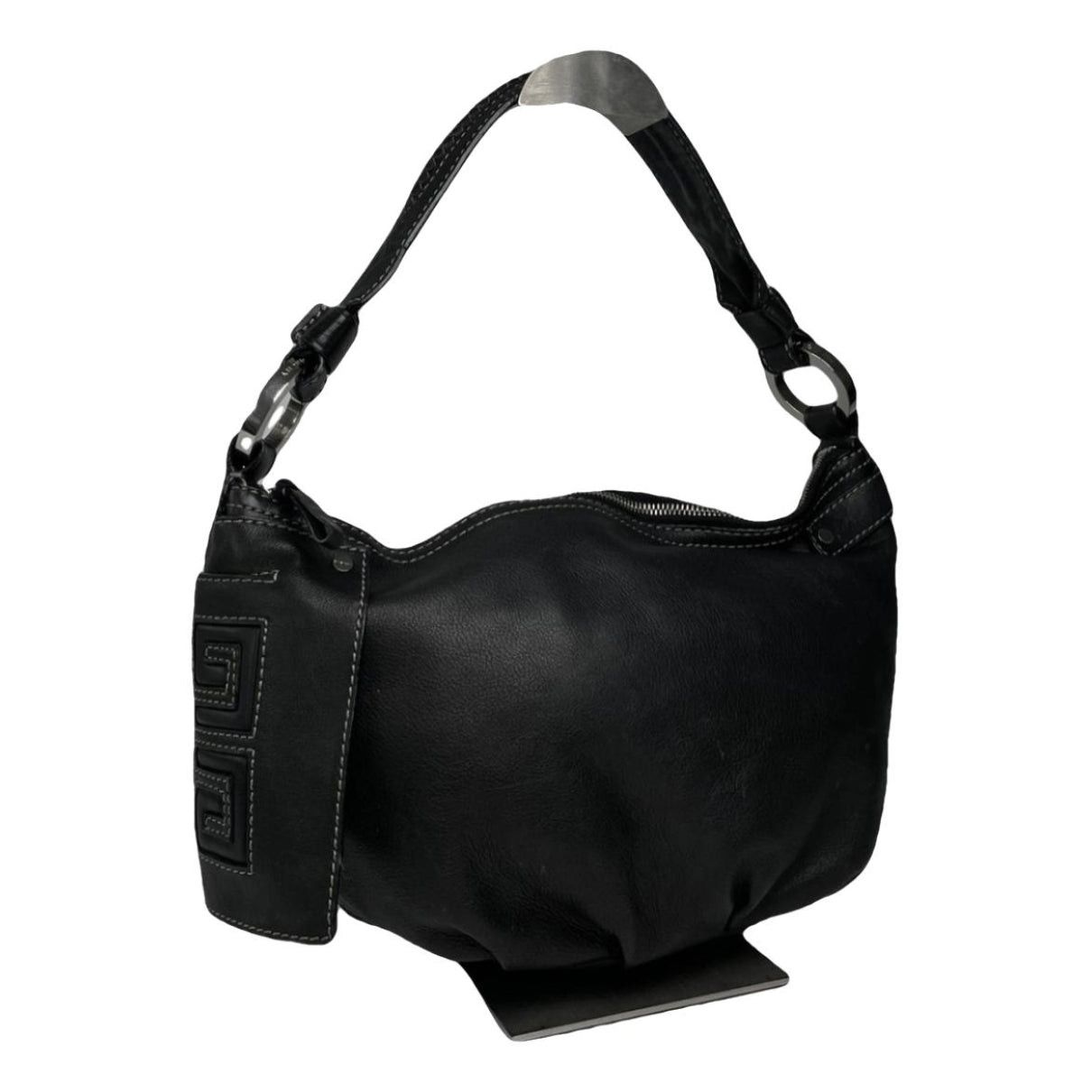Givenchy Moon Cut Out Black Leather Handbag Size ONE SIZE - 1 Thumbnail