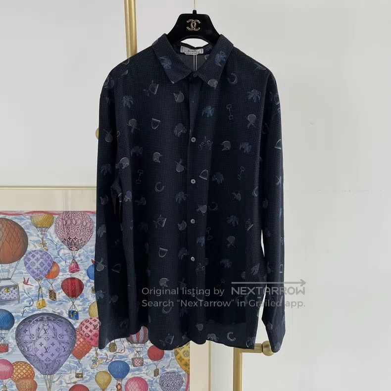 Hermes Hermes Floral pattern shirt Size US XS / EU 42 / 0 - 1 Thumbnail