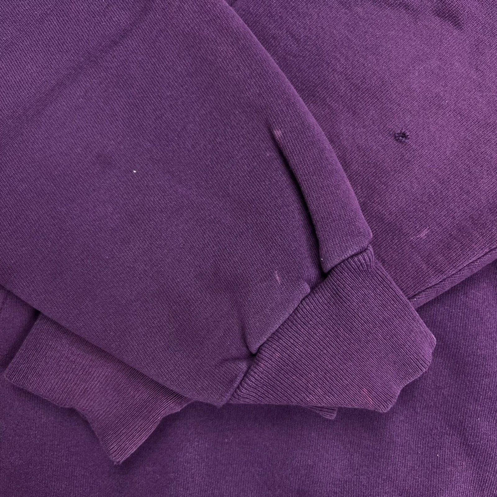 Champion Vintage 90s Champion Reverse Weave Hoodie USA Thrashed Faded Size US M / EU 48-50 / 2 - 4 Thumbnail