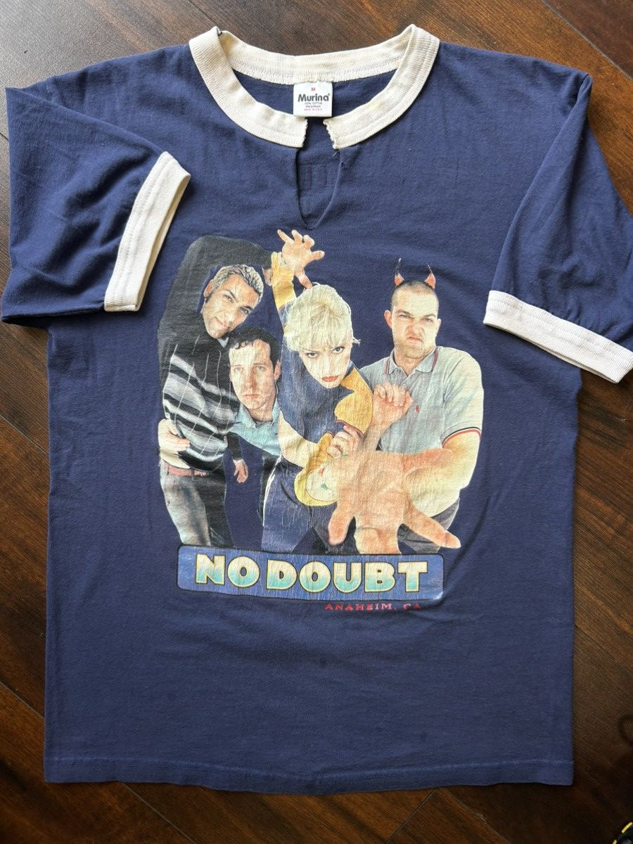 Vintage Vintage 1996 No Doubt Ringer Tee Size M / US 6-8 / IT 42-44 - 2 Thumbnail