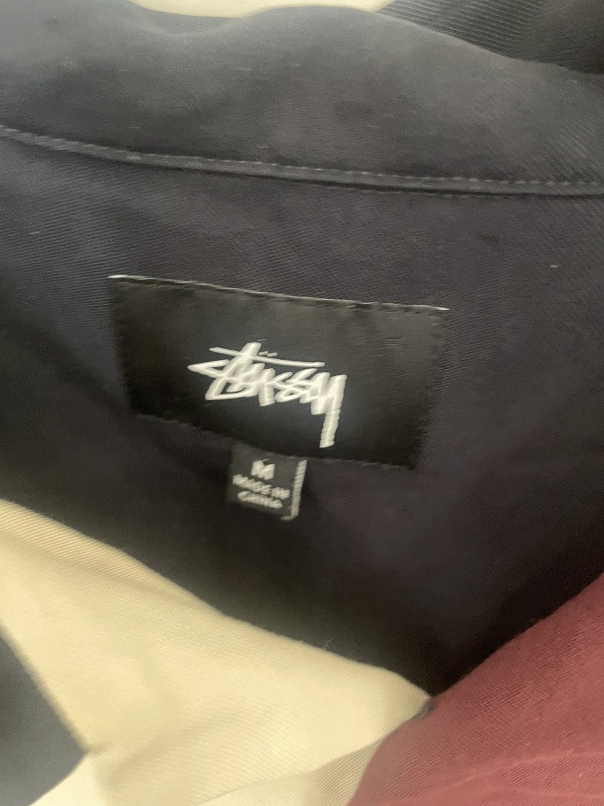 Stussy Stussy Block Rayon Shirt size medium Size US M / EU 48-50 / 2 - 2 Thumbnail