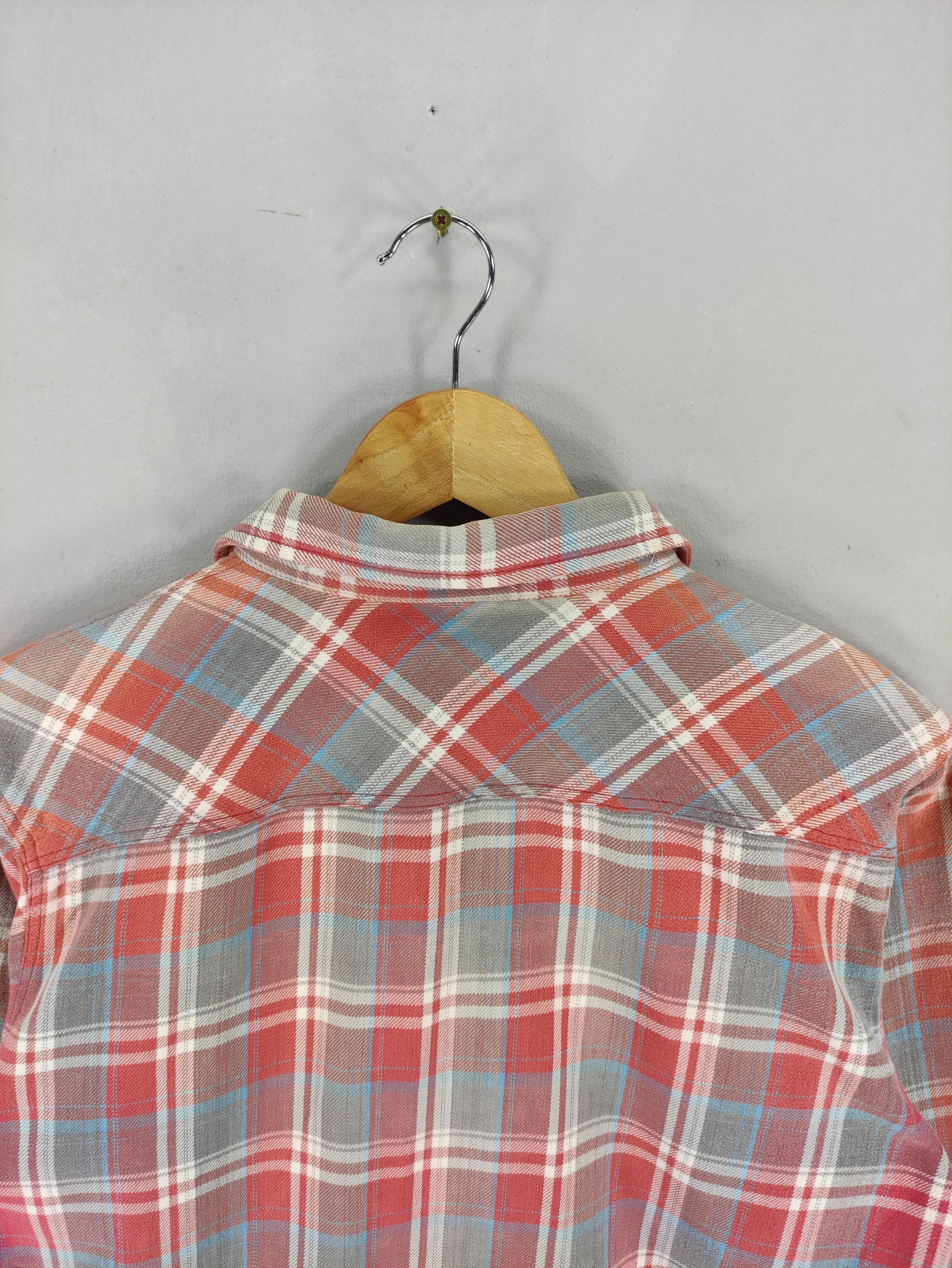 Big John Vintage Big John Flannel Checkered Shirt Button Up Size US M / EU 48-50 / 2 - 7 Thumbnail