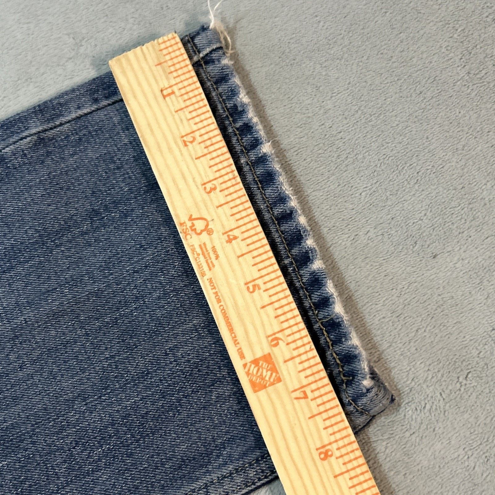 Levi's Y2k Levis Rare Sample Pair Unfinished Jeans 32x32Vintage Size US 32 / EU 48 - 11 Thumbnail