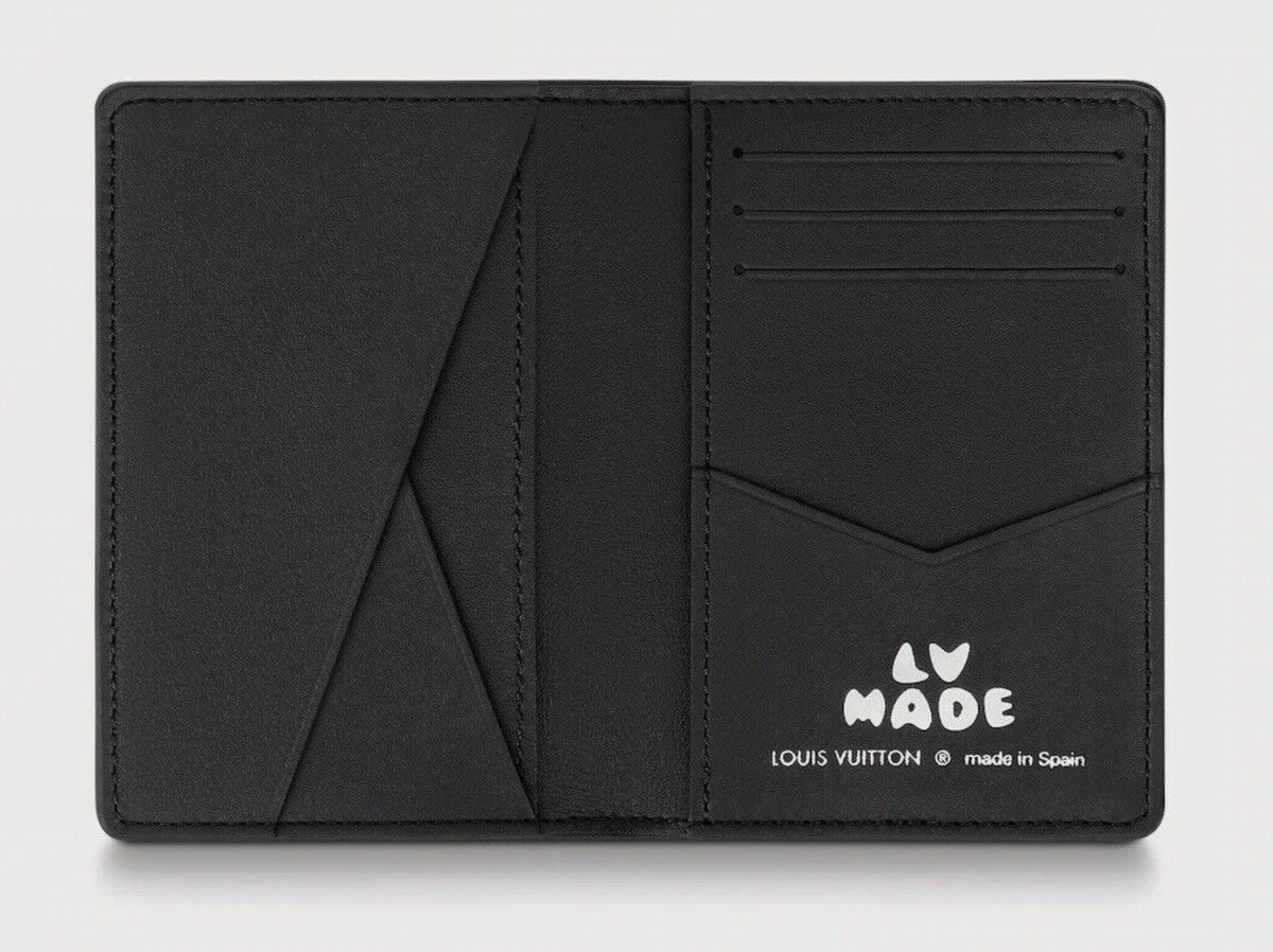 Louis Vuitton × Nigo Louis Vuitton x Nigo Black Denim wallet Size ONE SIZE - 4 Thumbnail