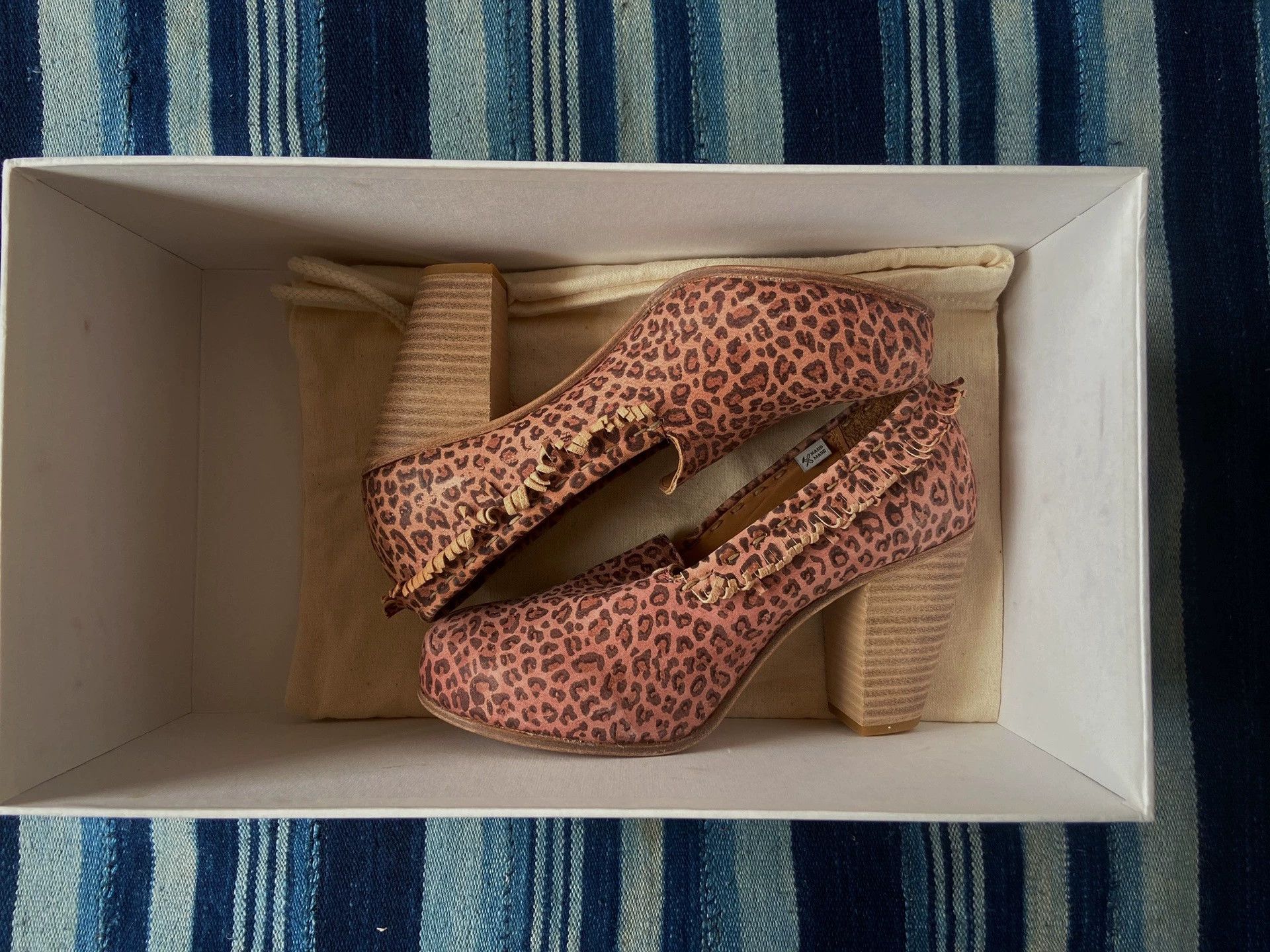 Visvim VISVIM 17SS SITKA PUMPS FOLK LEOPARD women's W6/36-37 Size US 6.5 / IT 36.5 - 1 Thumbnail