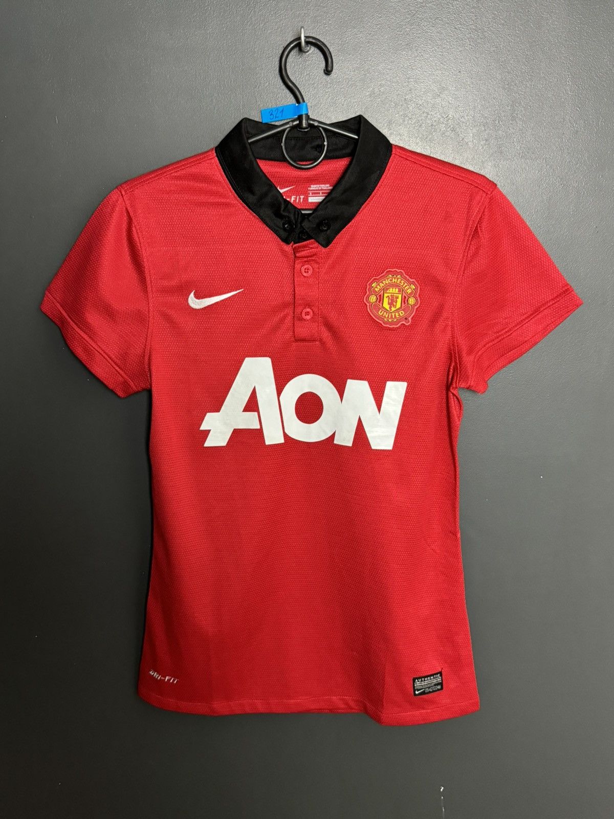 Nike Manchester United 13/14 Football Soccer Jersey Size S / US 4 / IT 40 - 1 Thumbnail