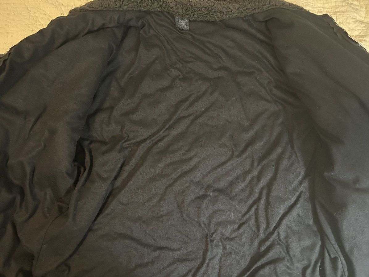 Nevereevern Black & Grey Blob Fleece