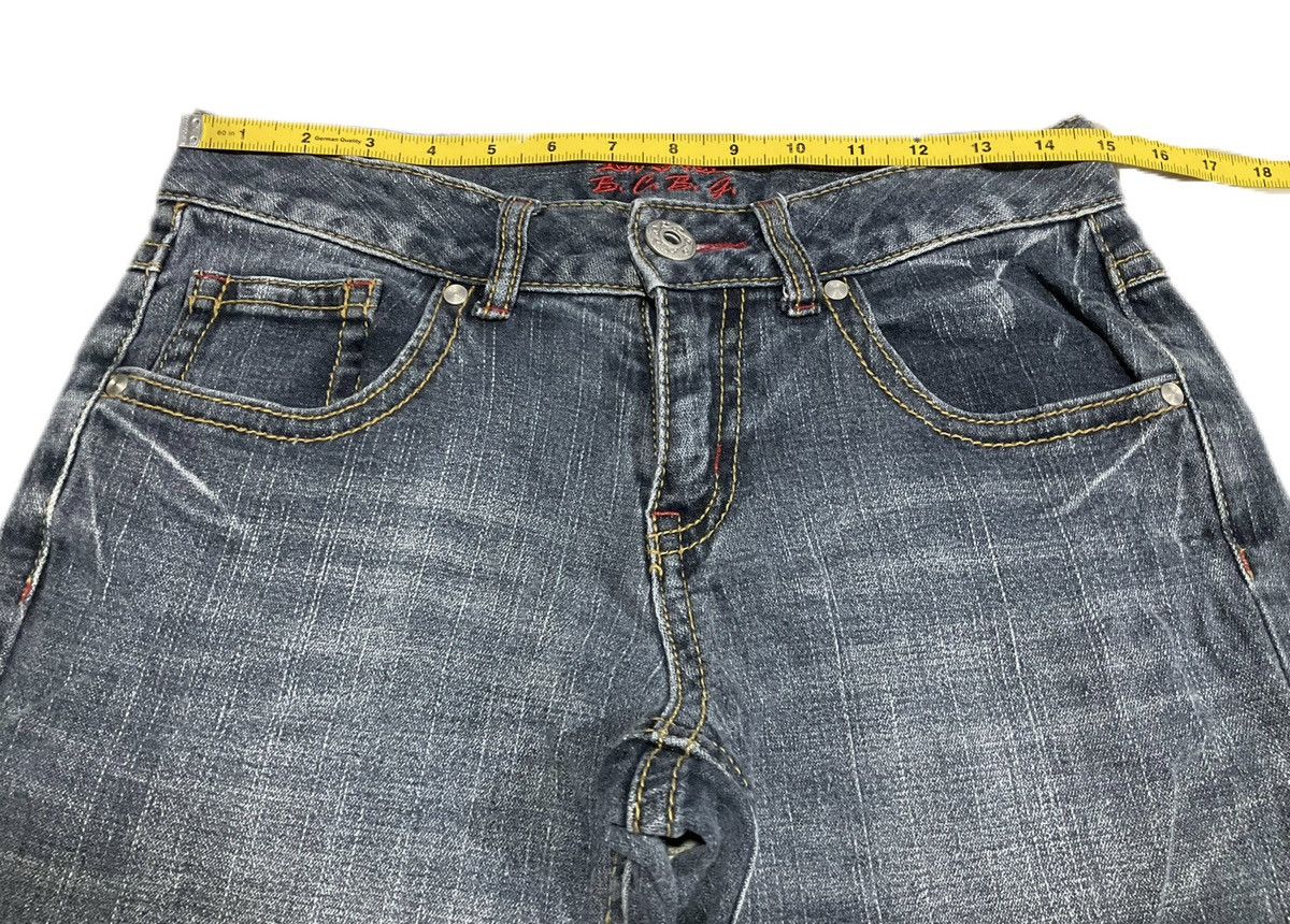 Hysteric Glamour × If Six Was Nine × Japanese Brand 🔥Sick Y2K Bcbg Cross Skull Rivet Studded Flared Denim Size US 30 / EU 46 - 13 Thumbnail