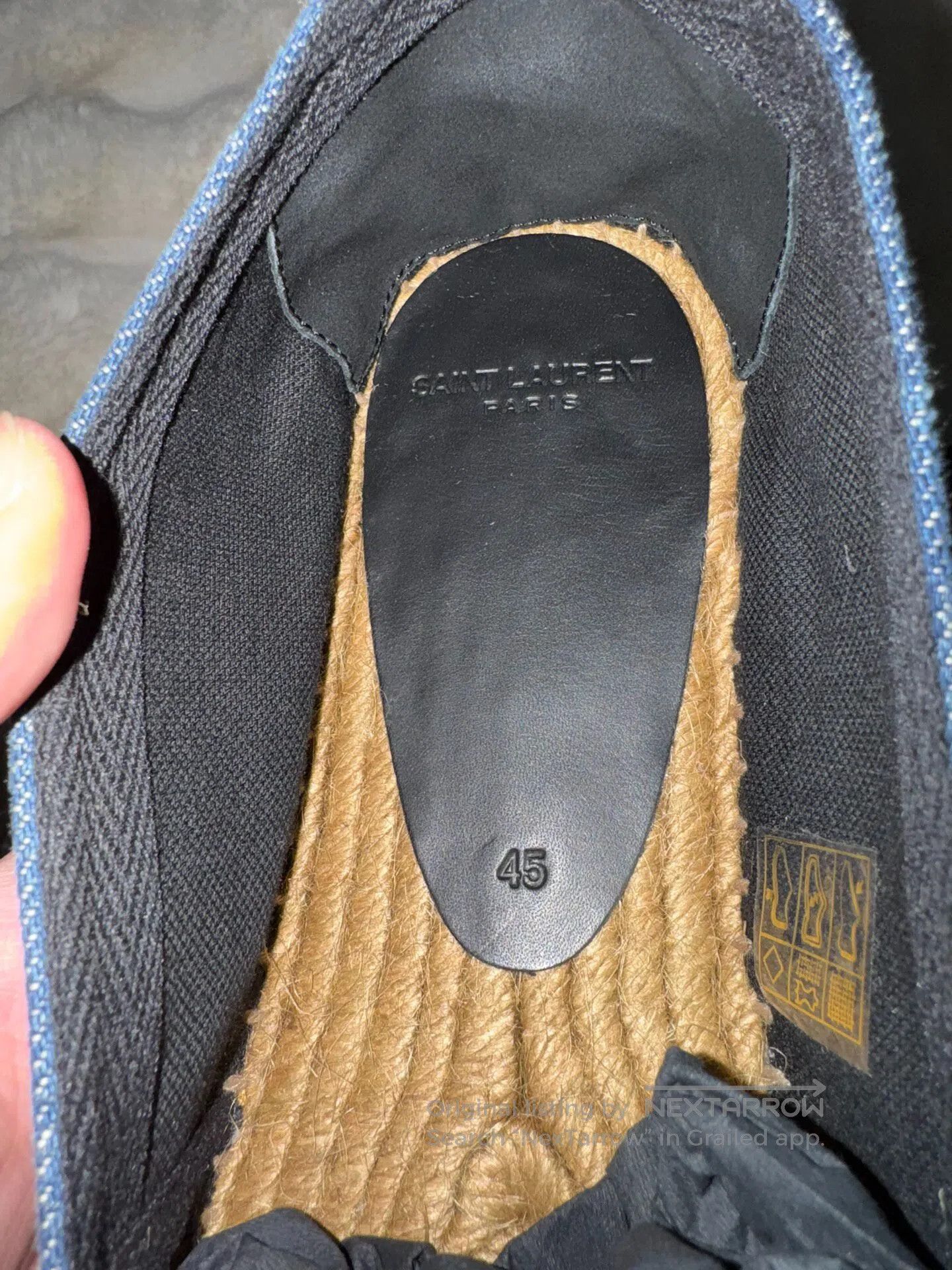 Saint Laurent Paris Saint Laurent Paris Gold-Plated Fisherman Shoes| Size US 12 / EU 45 - 6 Thumbnail