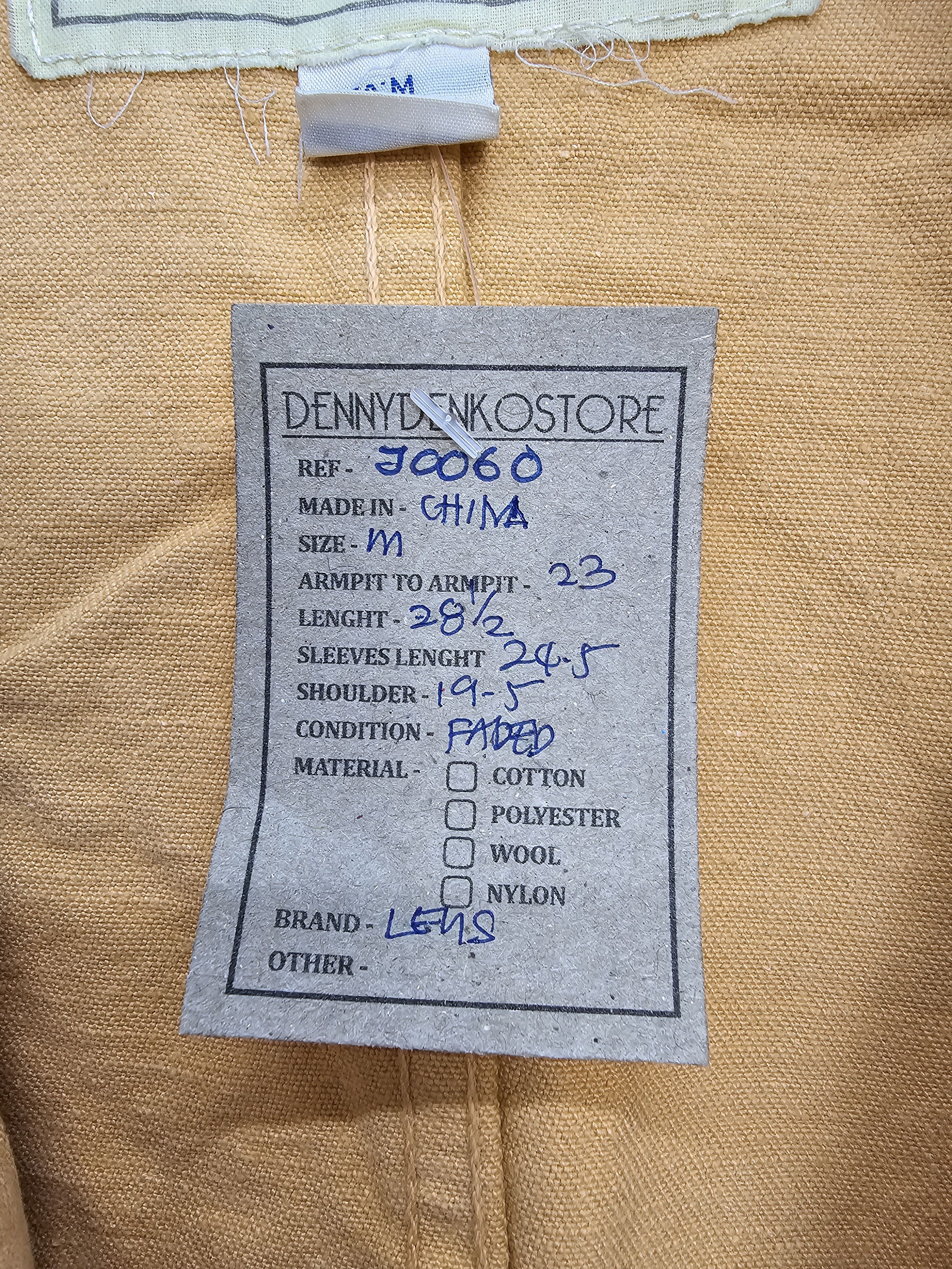 Levi's Vintage LEVIS Faded Workwear Orange Button Up Jacket J0060 Size US M / EU 48-50 / 2 - 11 Thumbnail