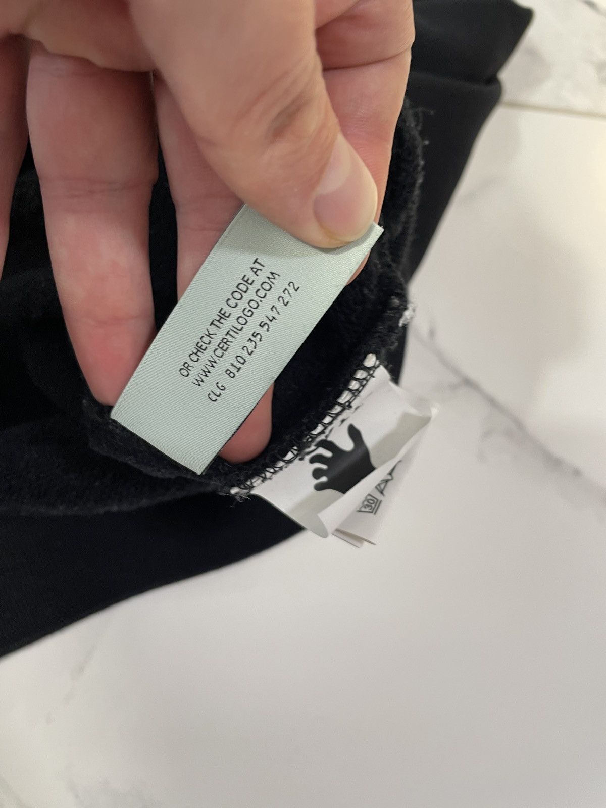 Off-White Off-White Men's Caravaggio Print Hoodie Black Size US S / EU 44-46 / 1 - 13 Thumbnail