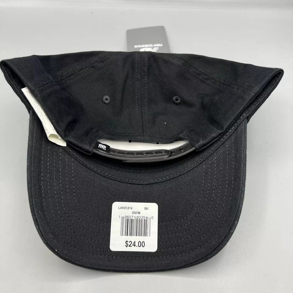 New Balance New Balance Logo Hat Men Black Snap Back Cap New Size ONE SIZE - 7 Thumbnail