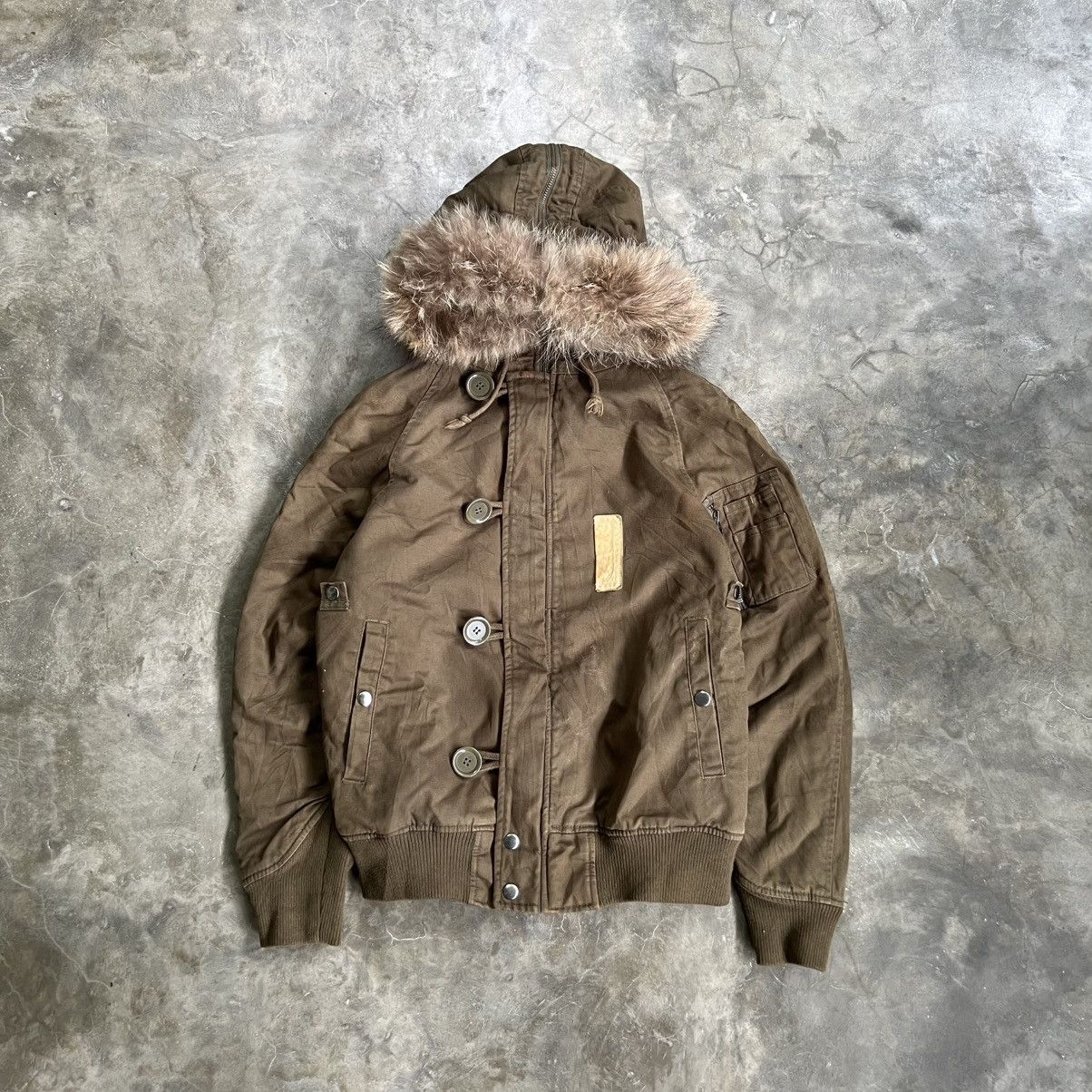 Beams Japan 2000s Beams Boy Type N 2B Military Fur Hoodie Jacket Size US M / EU 48-50 / 2 - 1 Thumbnail