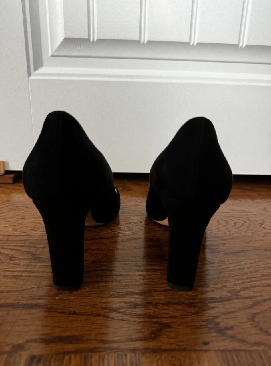 Jimmy Choo Jimmy Choo Billie 85 black suede pump size 9.5 Size US 9.5 / IT 39.5 - 3 Thumbnail
